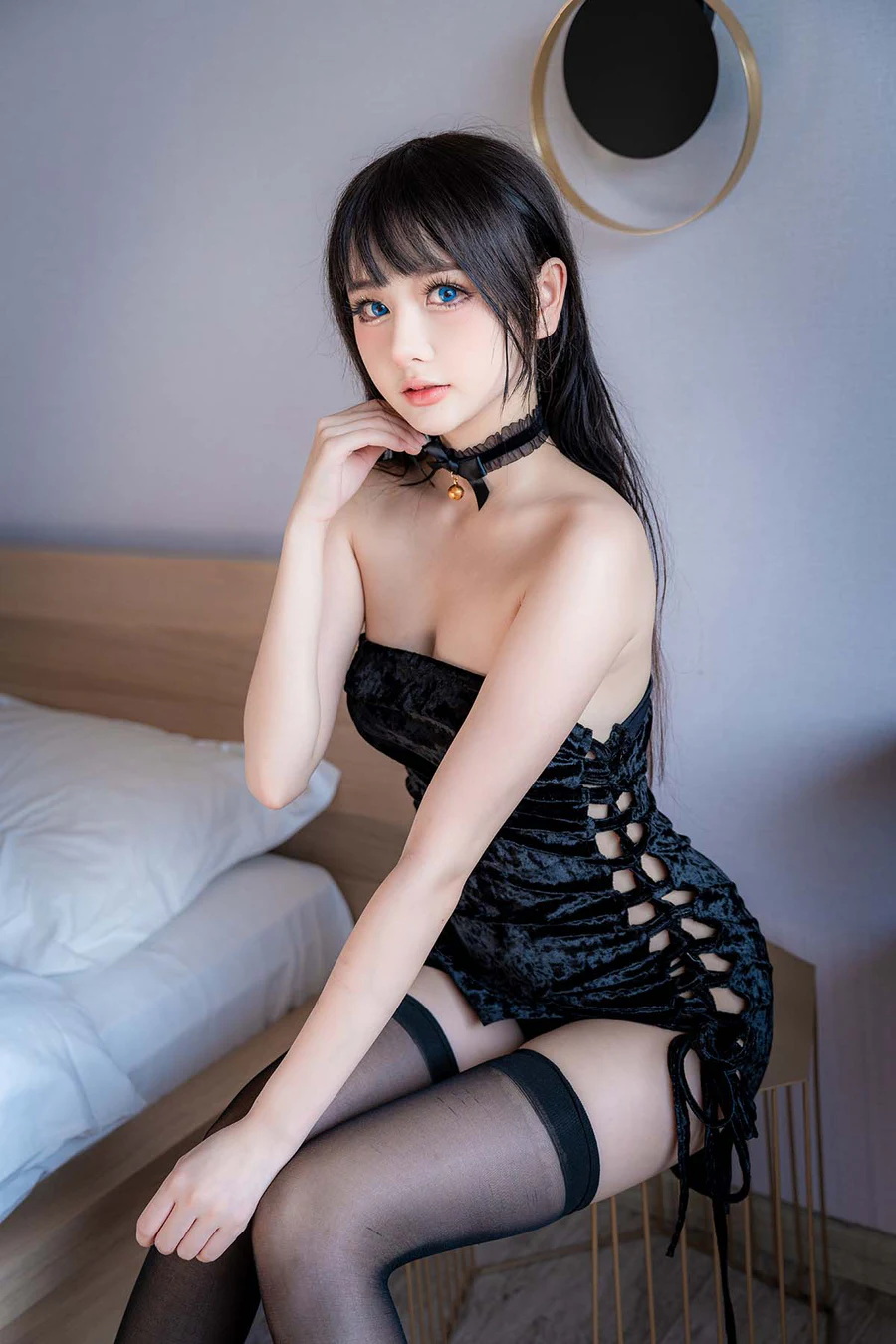 您的蛋蛋 – 小黑裙 Cosplay-第1张