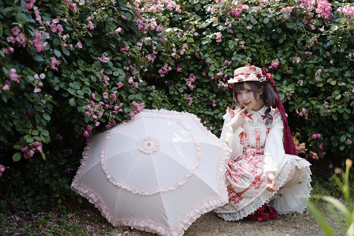 [YITUYU艺图语]2025.06.27 蔷薇洛丽塔 花柒Hana YITUYU艺图语-第2张