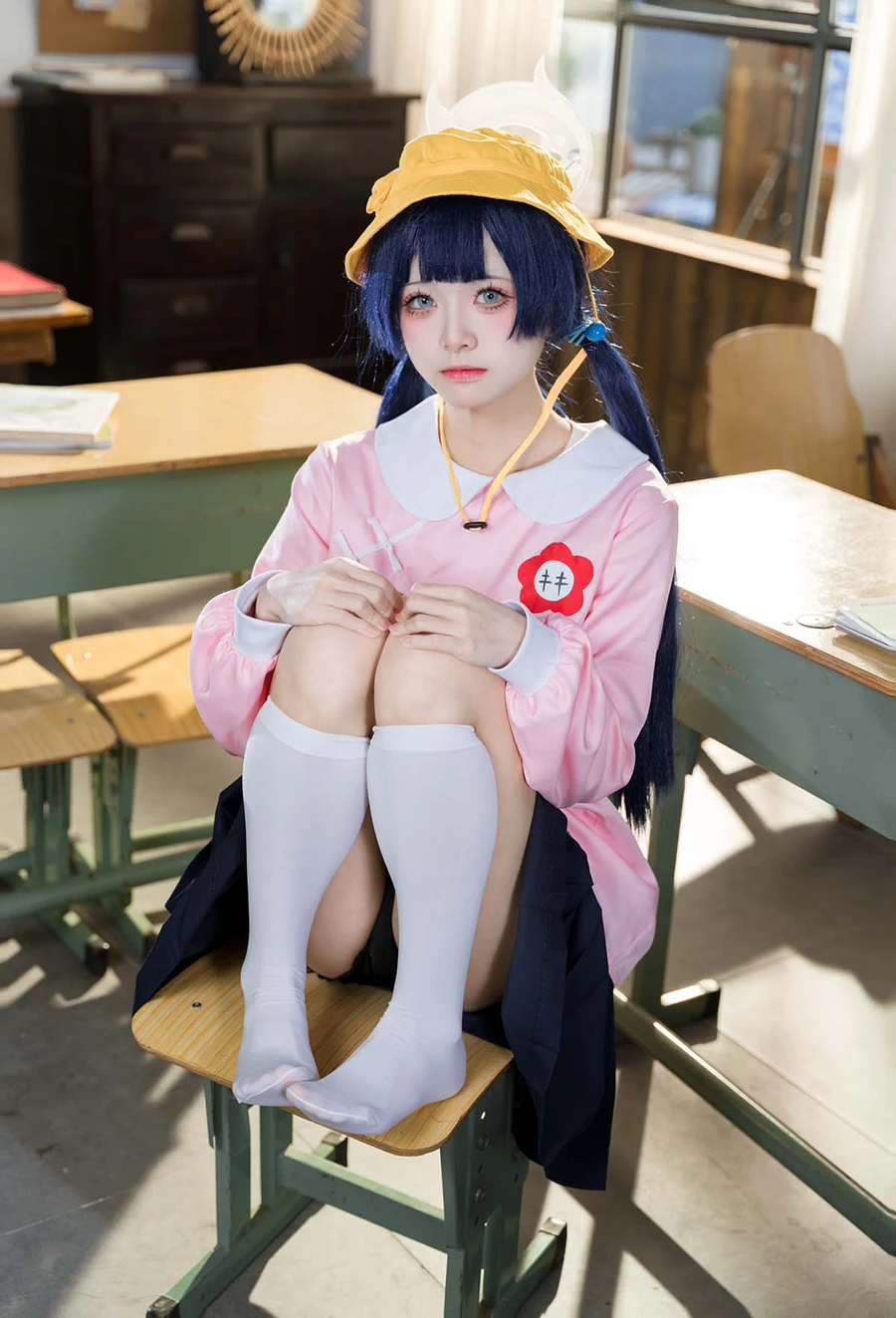 九柒喵 – 蔚蓝档案 妃咲幼稚园 Cosplay-第1张