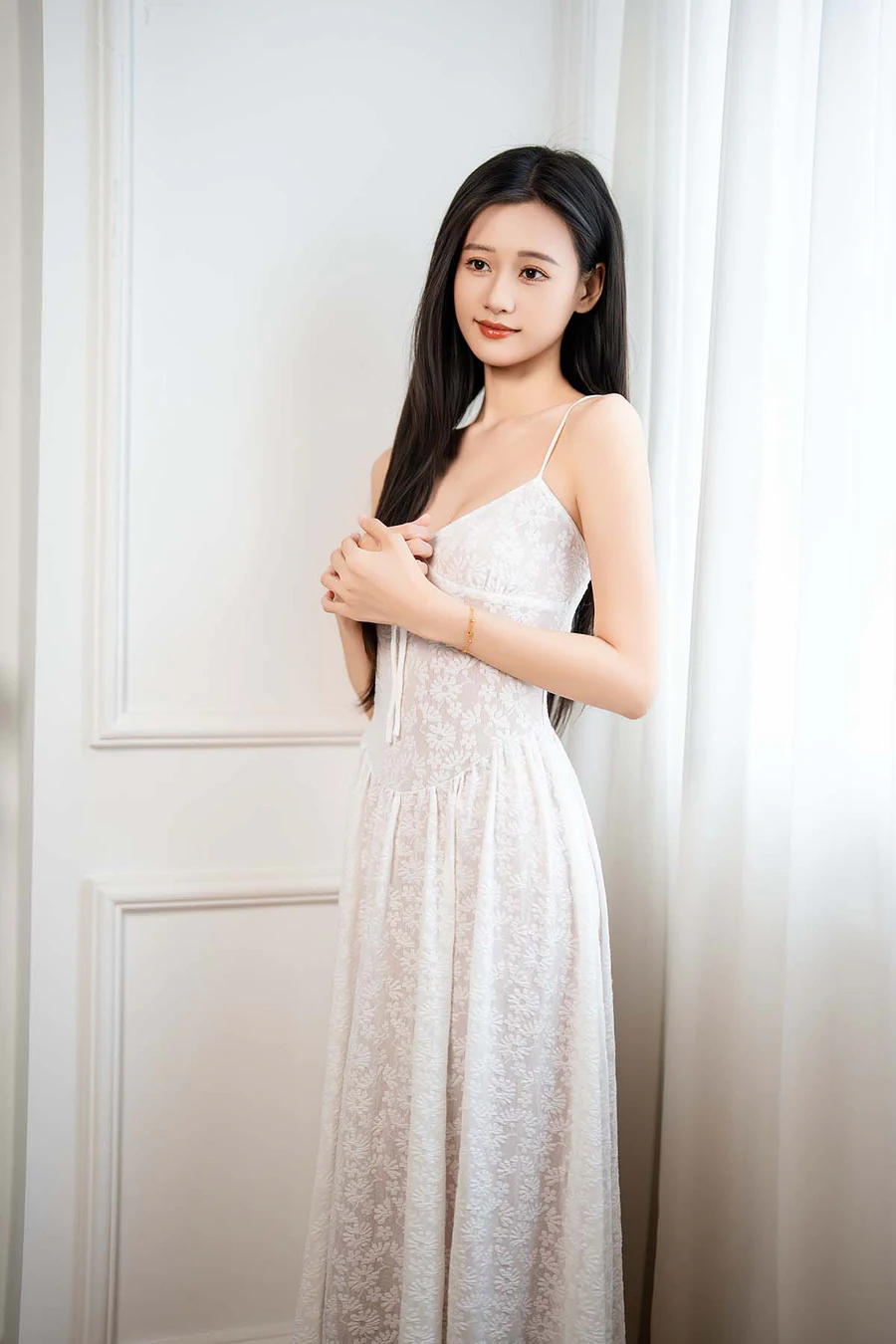 [YITUYU艺图语]2025.06.29 白色纱裙 晓晓 YITUYU艺图语-第2张