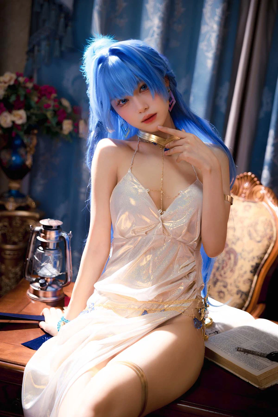 Shika小鹿鹿 – 胜利女神海伦 Cosplay-第1张