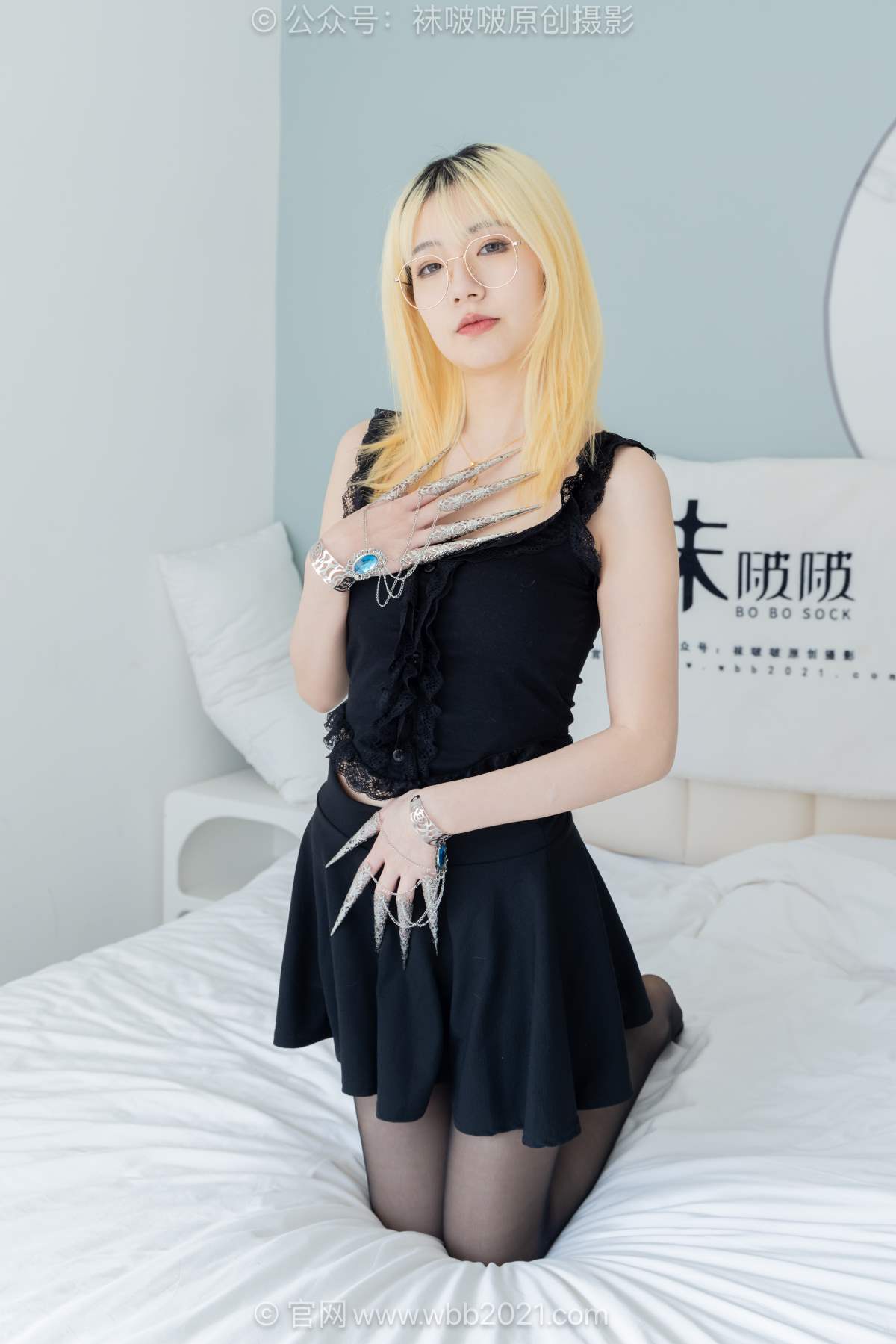 [BoBoSocks袜啵啵]NO.596 小甜豆-高跟鞋、高跟凉鞋、薄黑丝、裸足 BoBoSocks袜啵啵-第1张