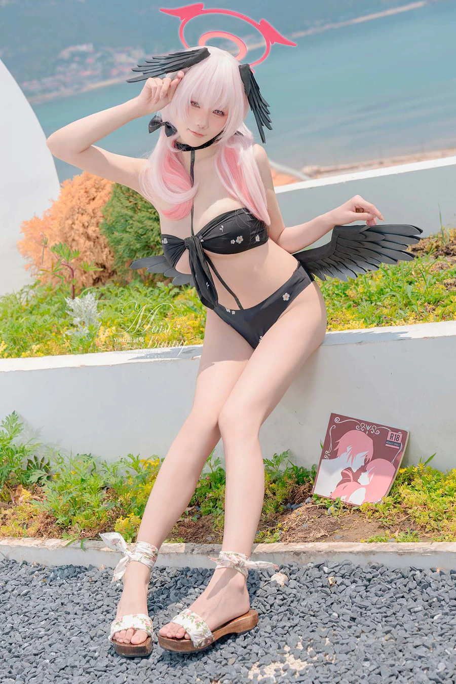 咬一口兔娘 – 下江小春 泳装 Cosplay-第1张