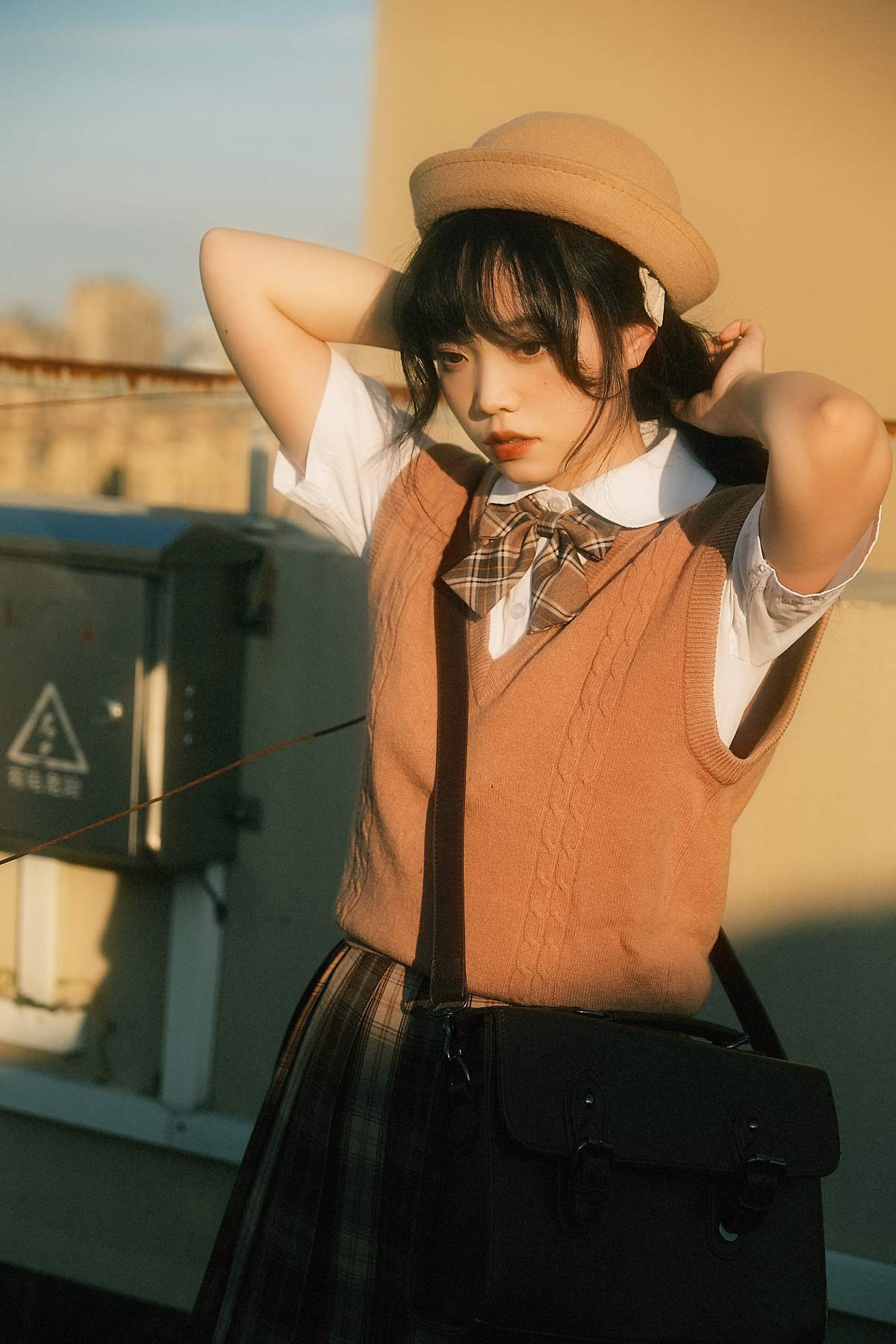 [YITUYU艺图语]2025.07.02 橘子味的日落 贝贝不睡觉 YITUYU艺图语-第1张