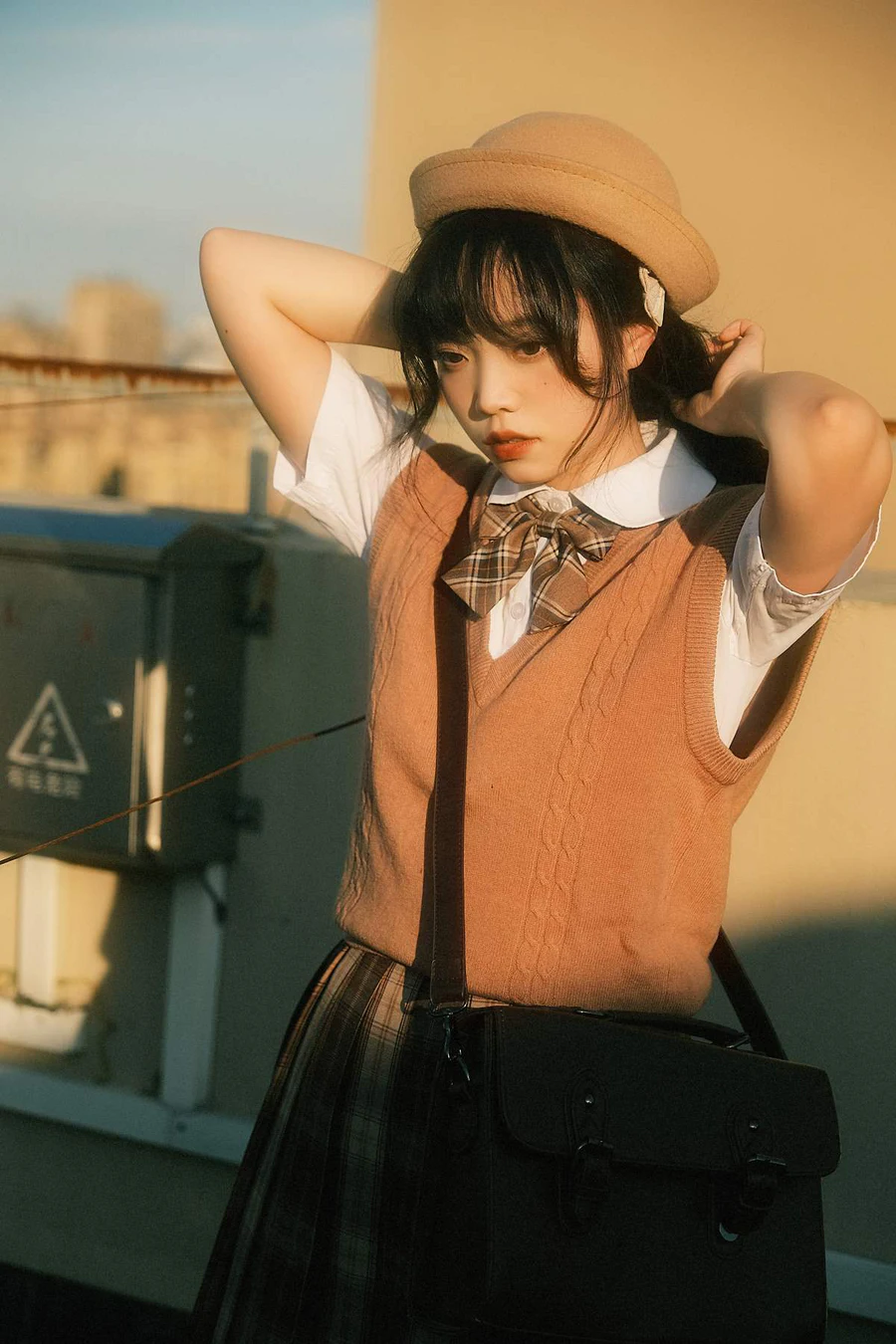 [YITUYU艺图语]2025.07.02 橘子味的日落 贝贝不睡觉 YITUYU艺图语-第1张