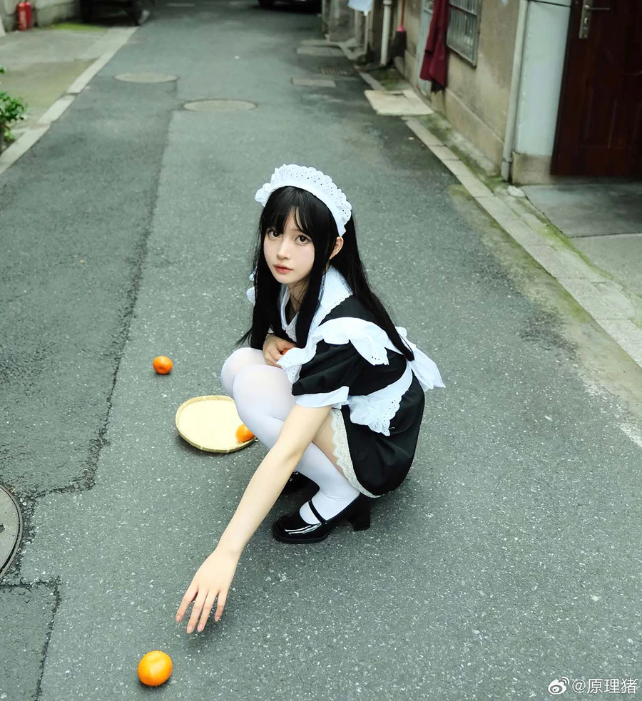 白莉爱吃巧克力 – 原理猪 深巷女仆 Cosplay-第1张