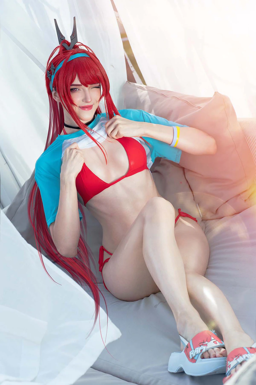 Candy Ball – Rapi Red Flavor Cosplay-第1张