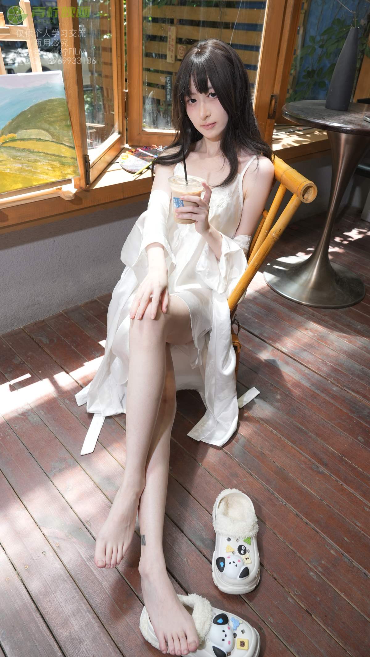 青柠映画 NO.030 – AN 画室睡衣 青柠映画-第1张