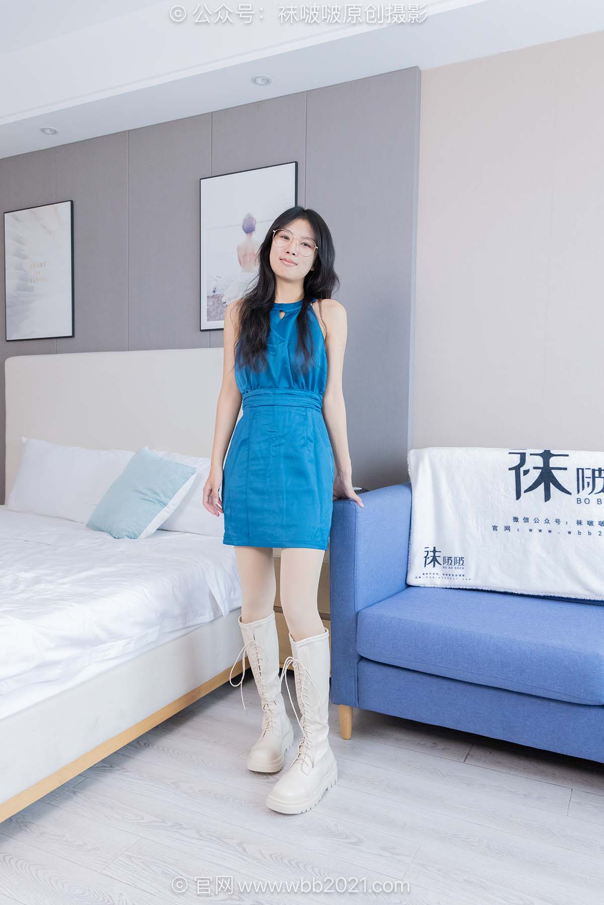 [BoBoSocks袜啵啵]NO.601 奶油-长靴、厚肉丝 BoBoSocks袜啵啵-第1张