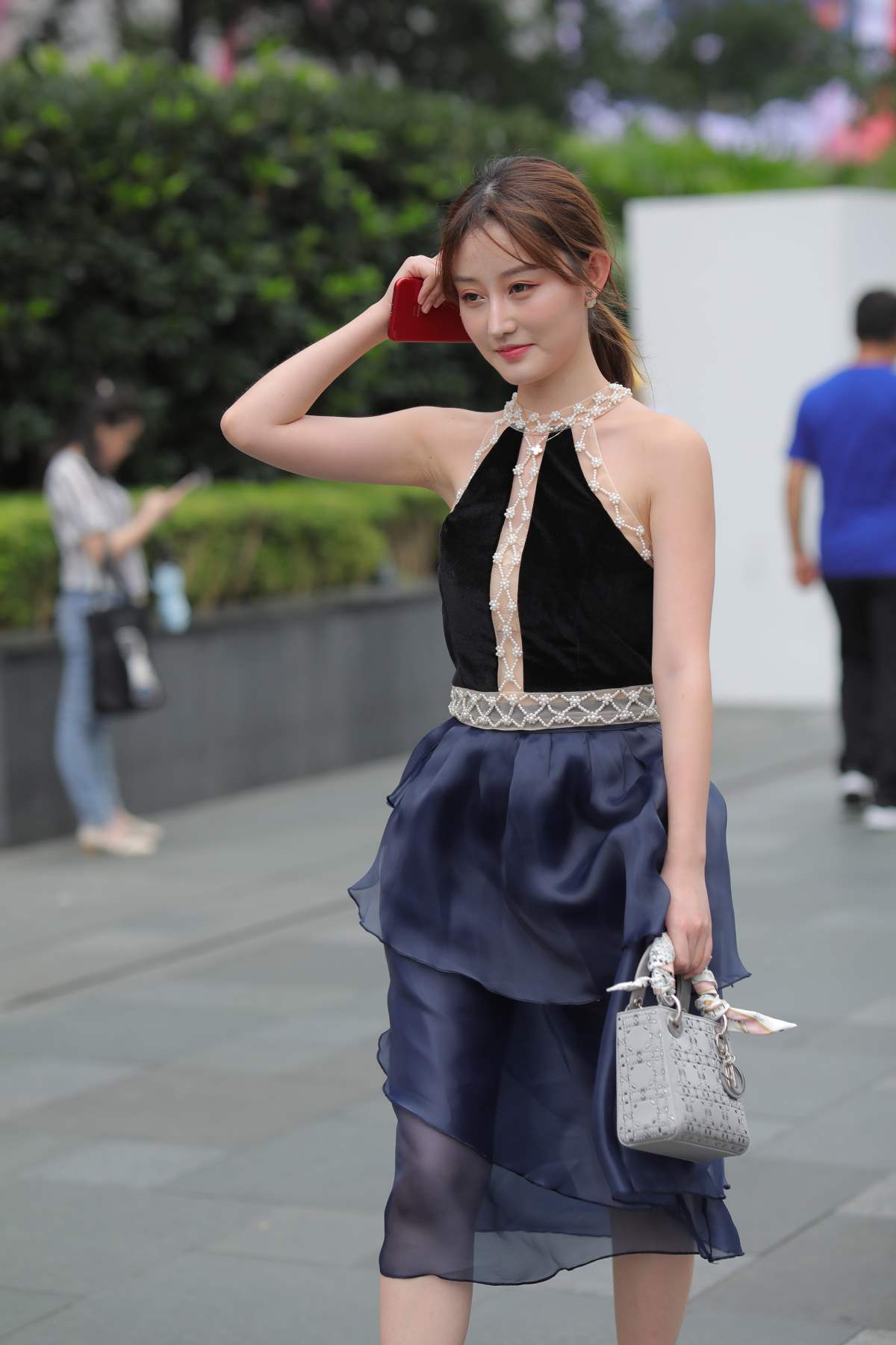 精选街拍作品 NO.4823 清秀魅力女神 街拍-第1张