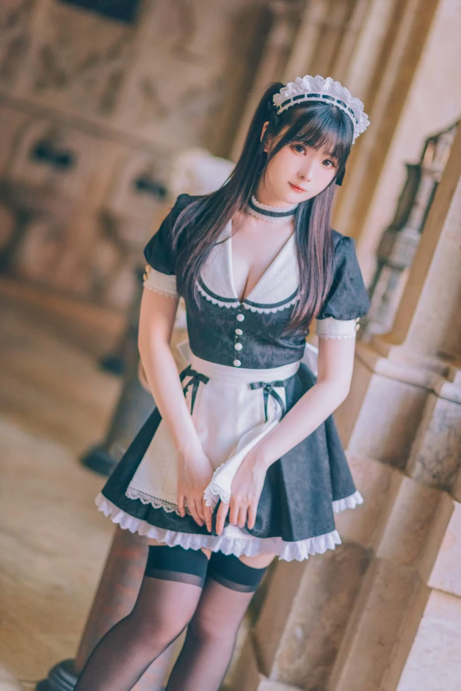 霜月shimo – 女僕圖鑑 Shimo’s Maid Collection vol.01 Cosplay-第1张