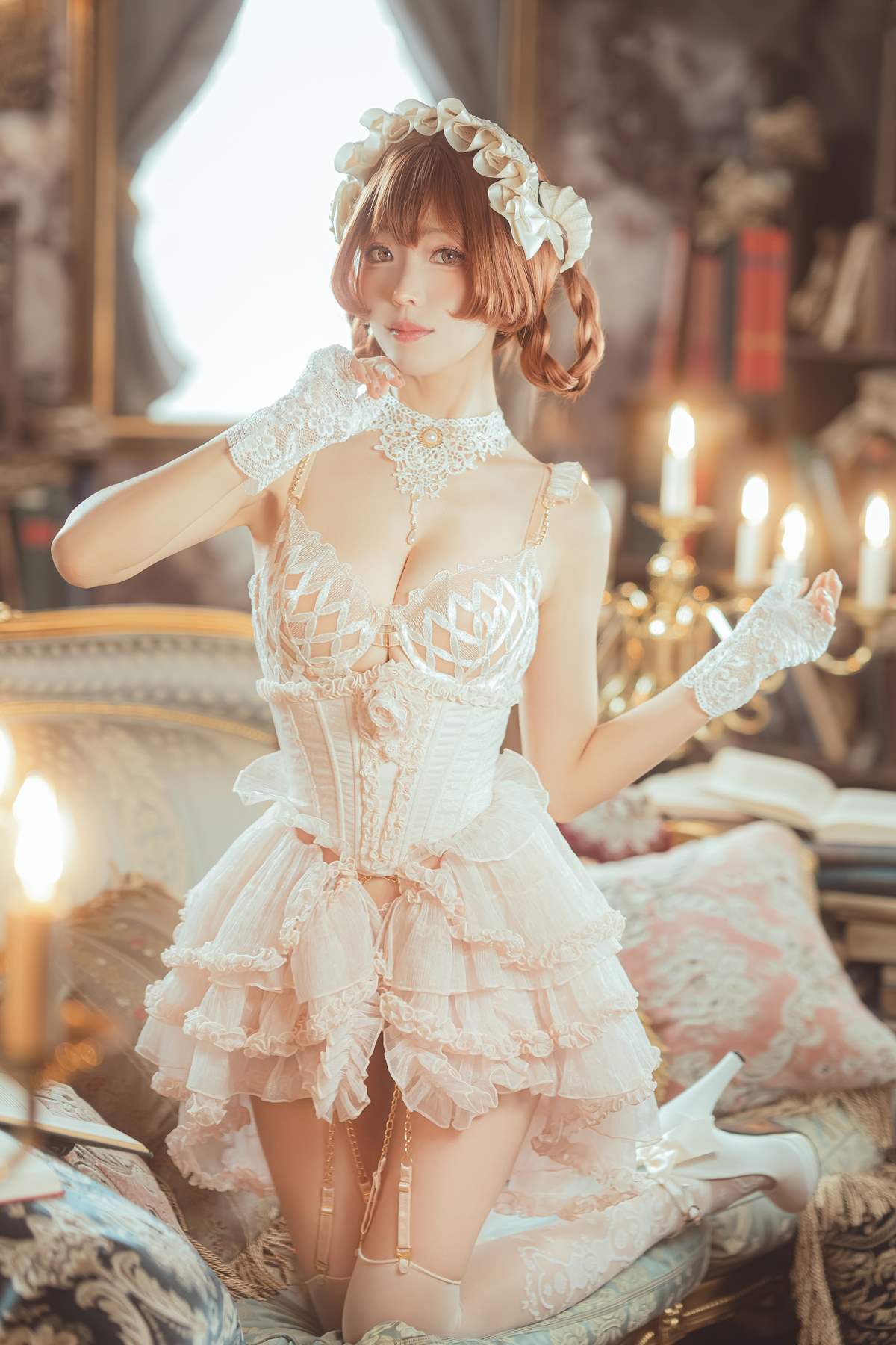 Ely_eee(ElyEE子) – Book Witch 書本魔女 Cosplay-第1张
