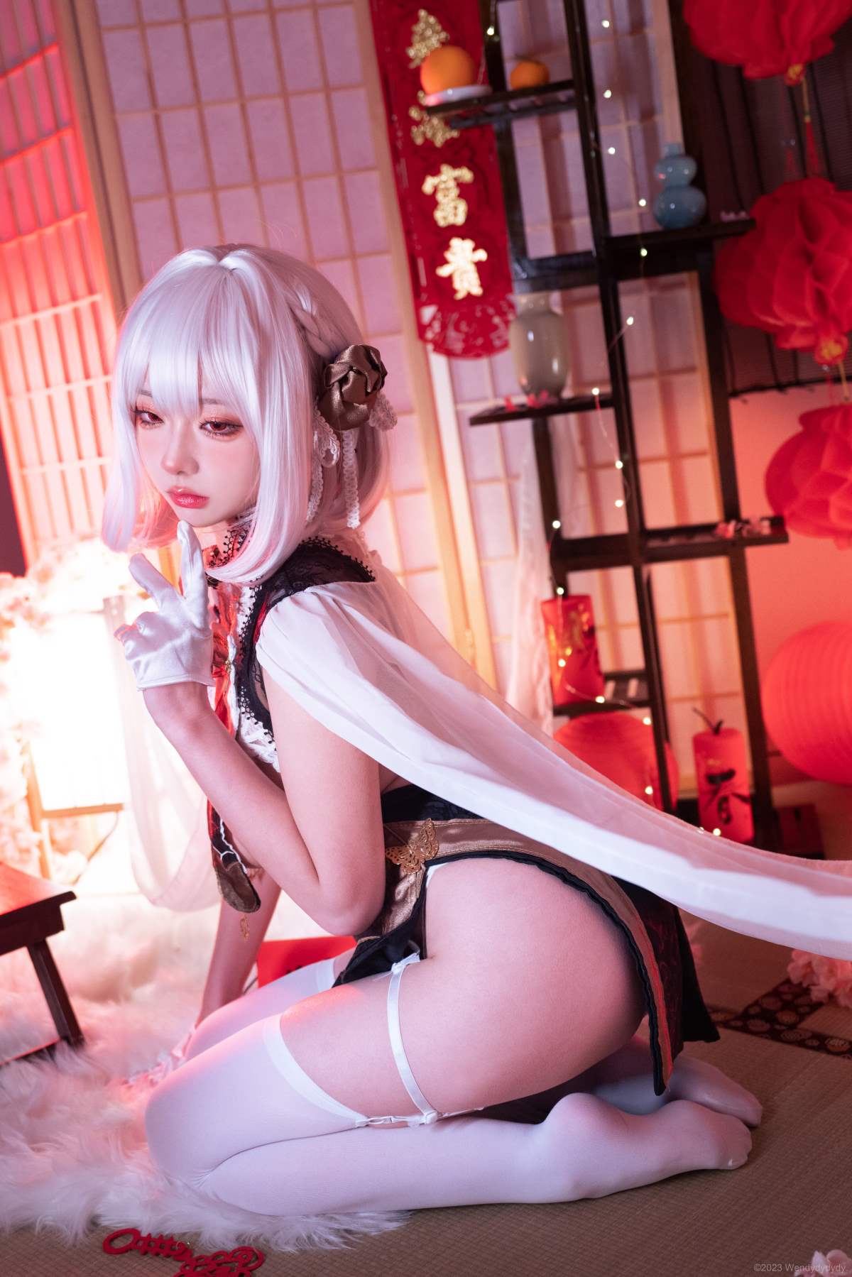 wendydydydy_酱油 – 碧蓝航线 天狼星旗袍 Cosplay-第1张