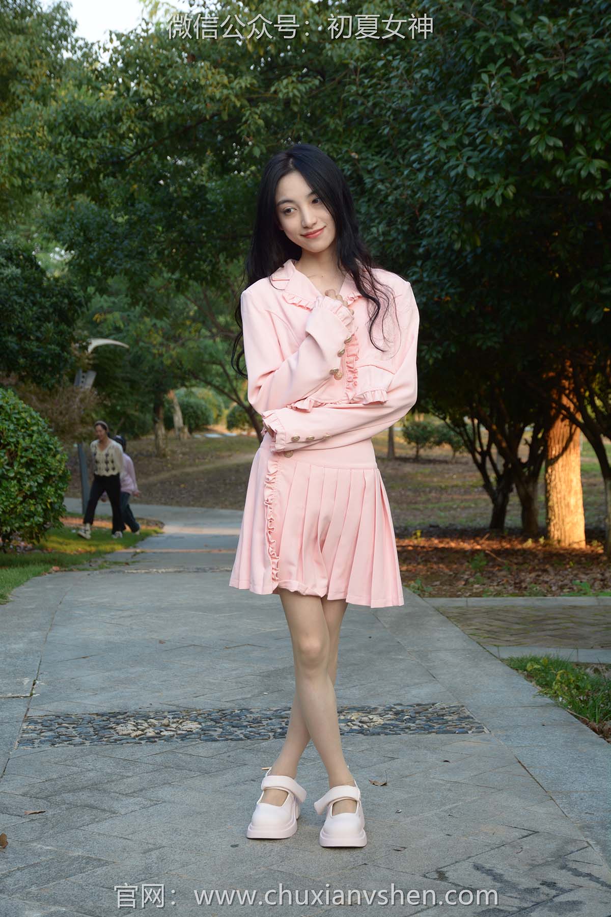 初夏女神 NO.298 柒柒 秋天香风 CXNS初夏女神-第2张