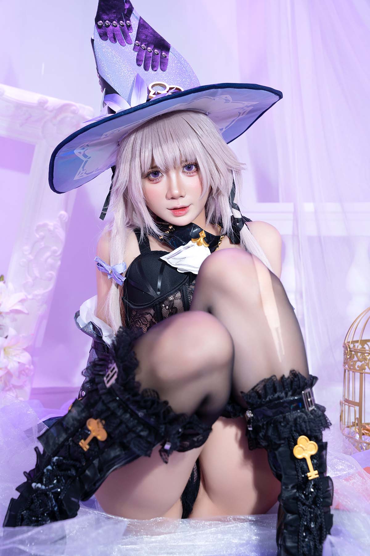 PoppaChan – The Herta Cosplay-第1张