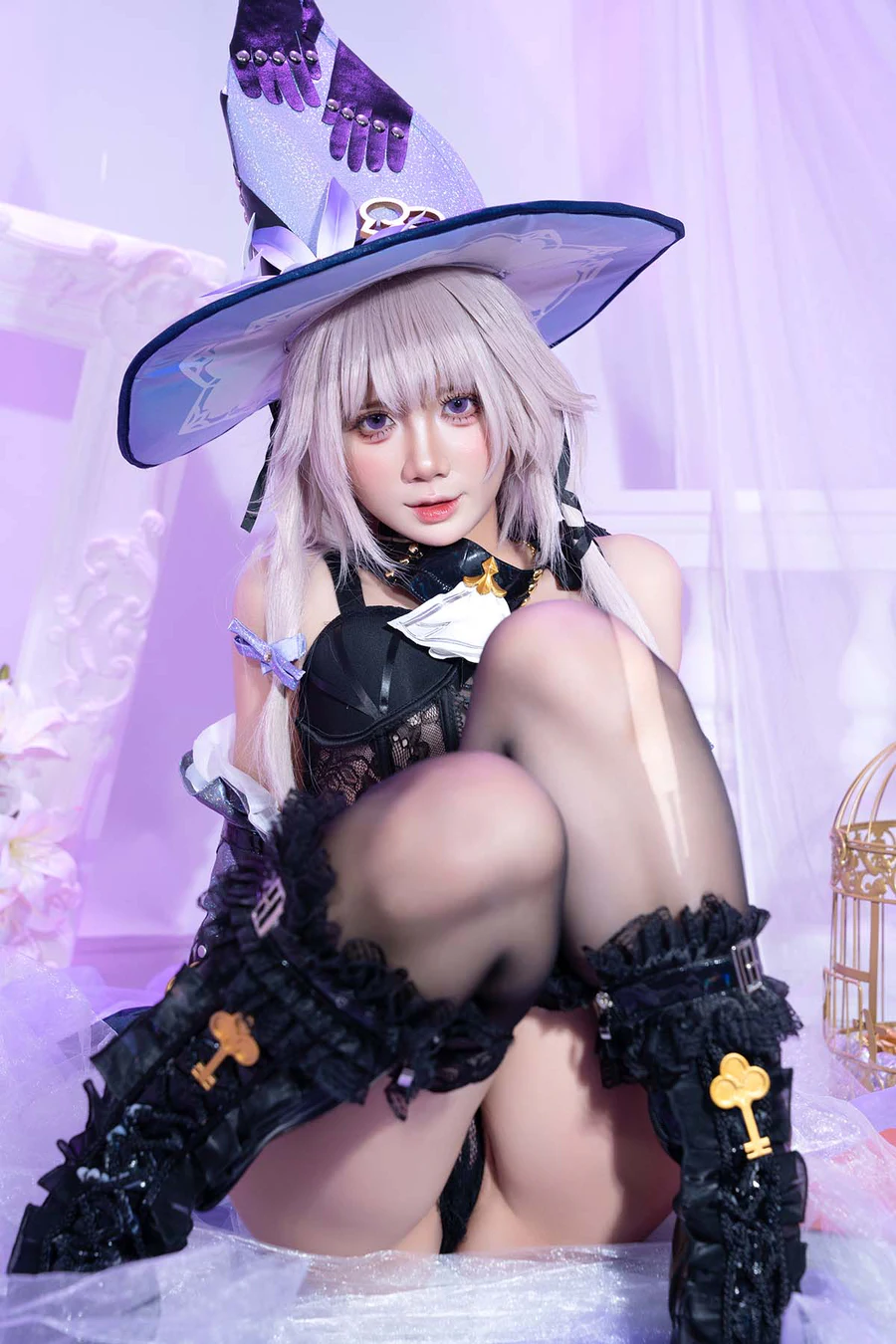 PoppaChan – The Herta Cosplay-第1张