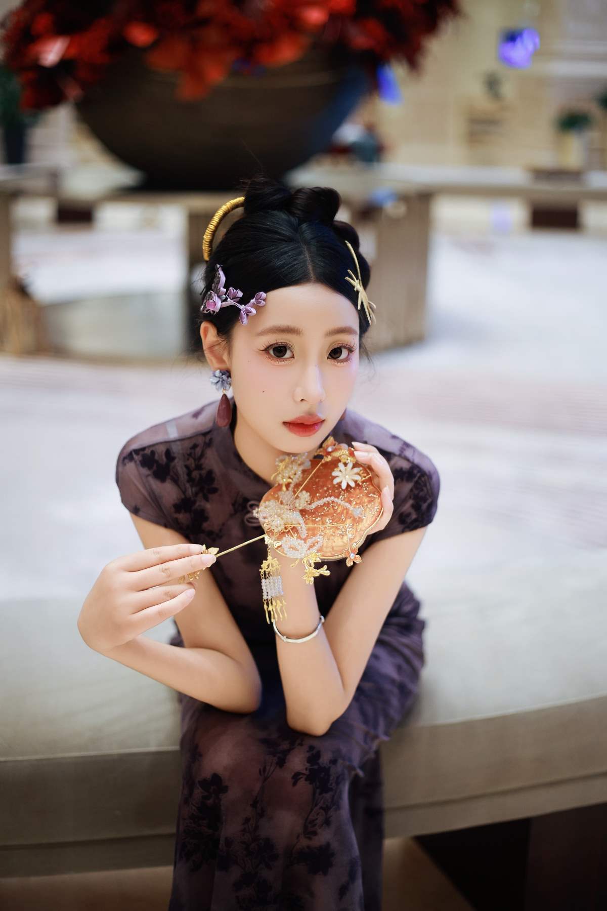 [YITUYU艺图语]2025.07.19 一抹紫色韵味 小u YITUYU艺图语-第1张