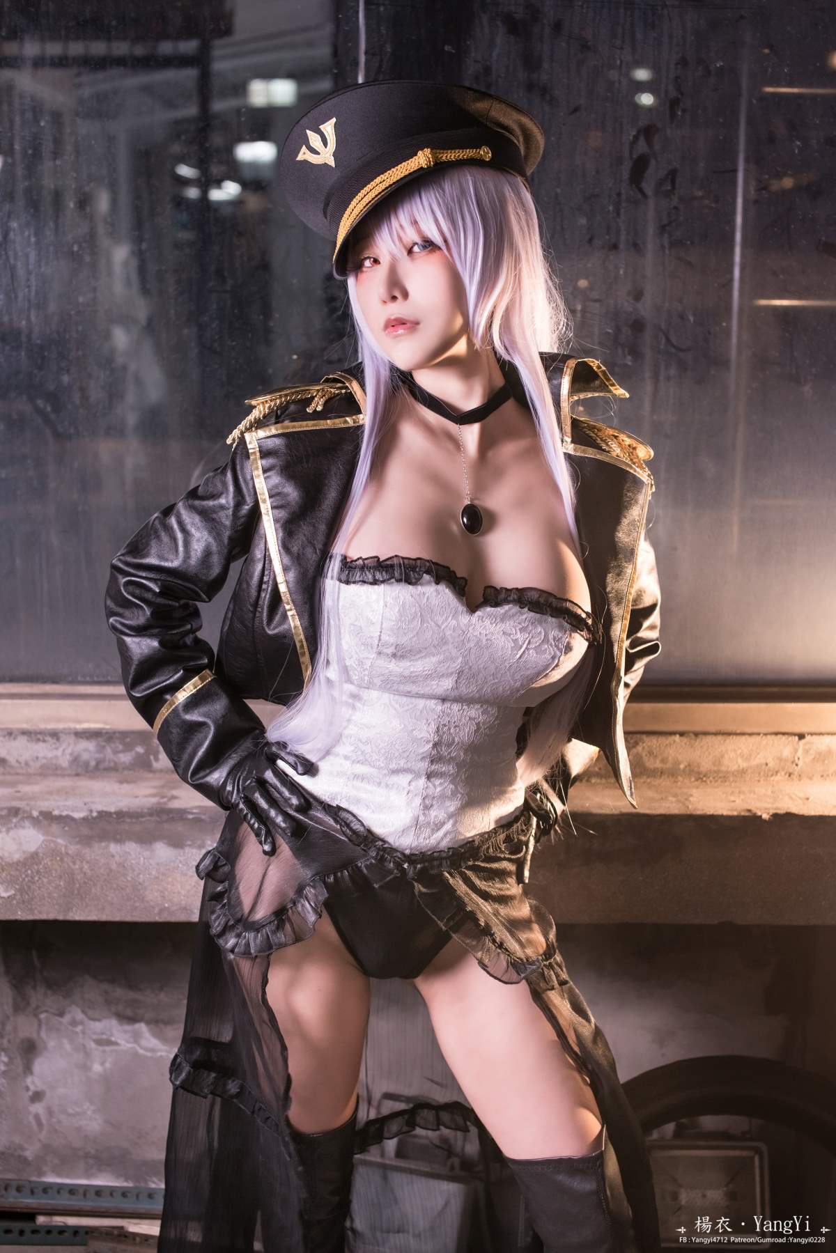 楊衣Yangyi – 黑山梗菜 Cosplay-第1张