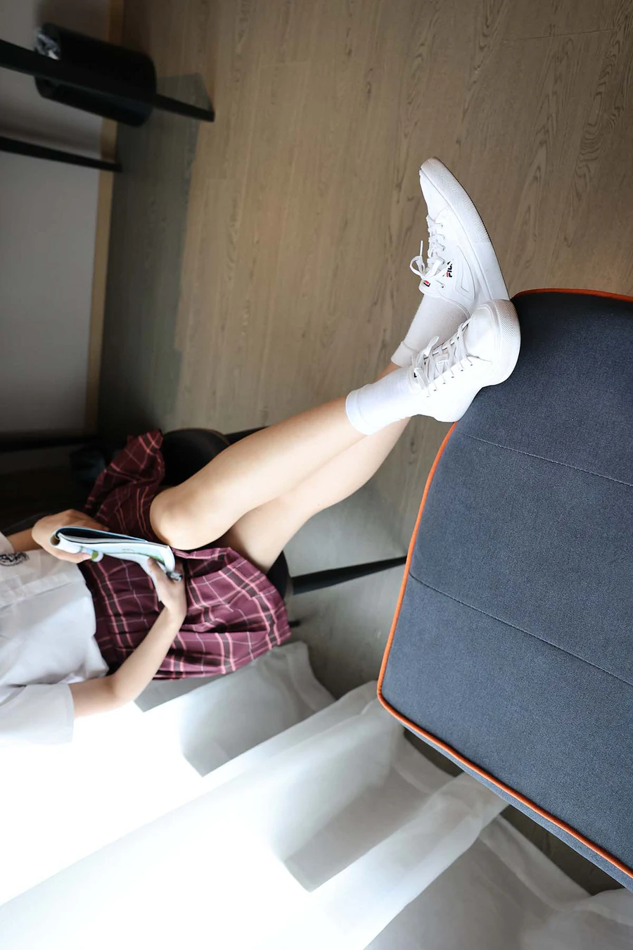 三禾摄影 NO.006 格格JK 三禾摄影-第2张