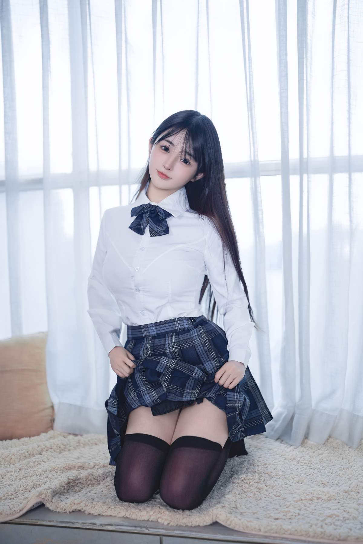 桜井宁宁 – JK制服 Cosplay-第1张
