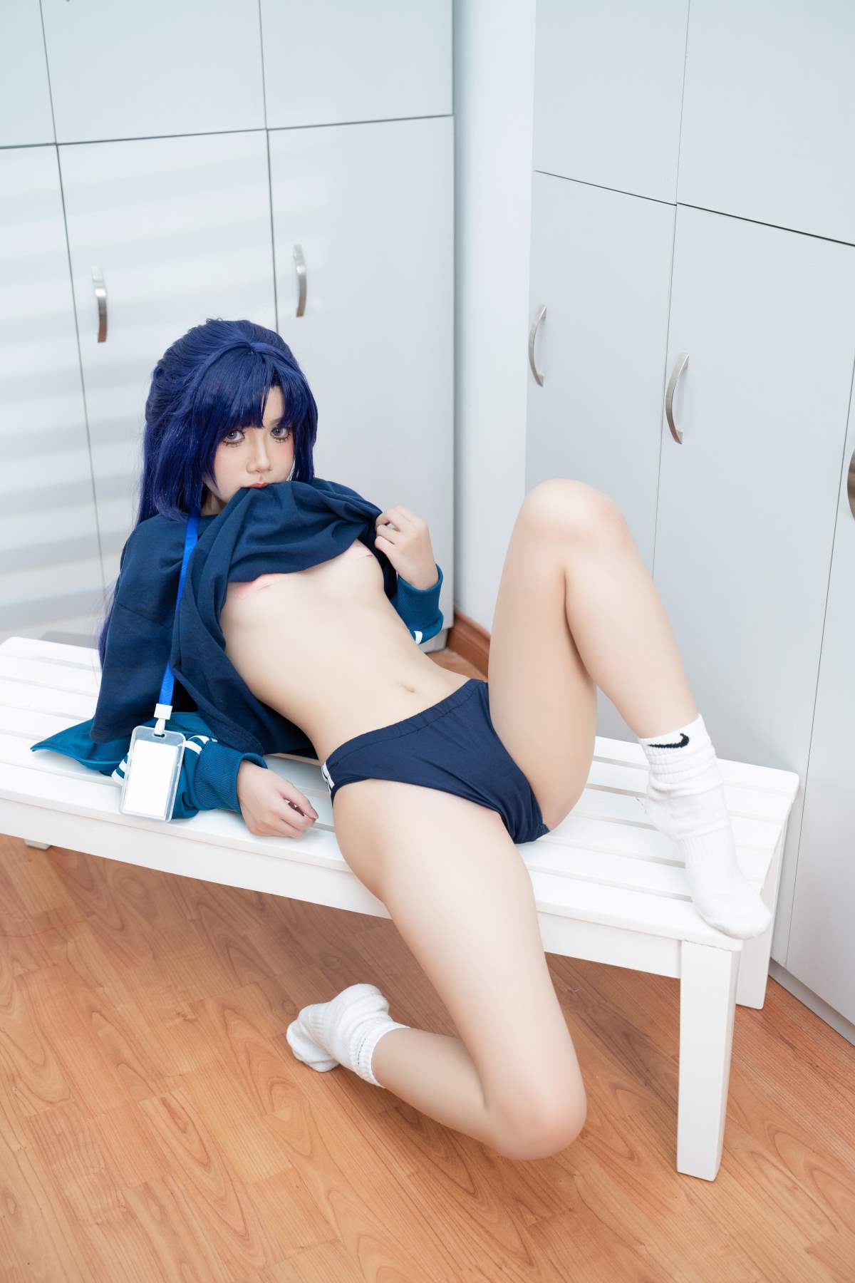 PoppaChan – Hayase Yuuka Cosplay-第1张