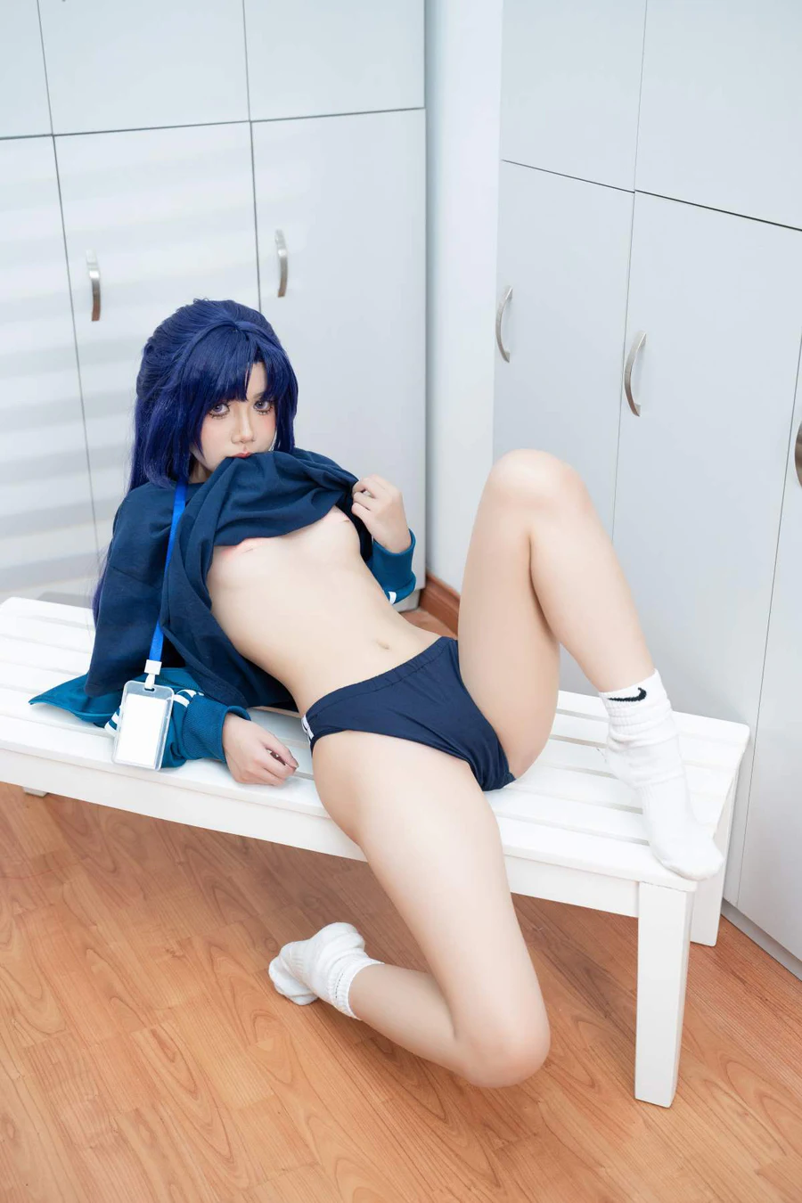 PoppaChan – Hayase Yuuka Cosplay-第1张