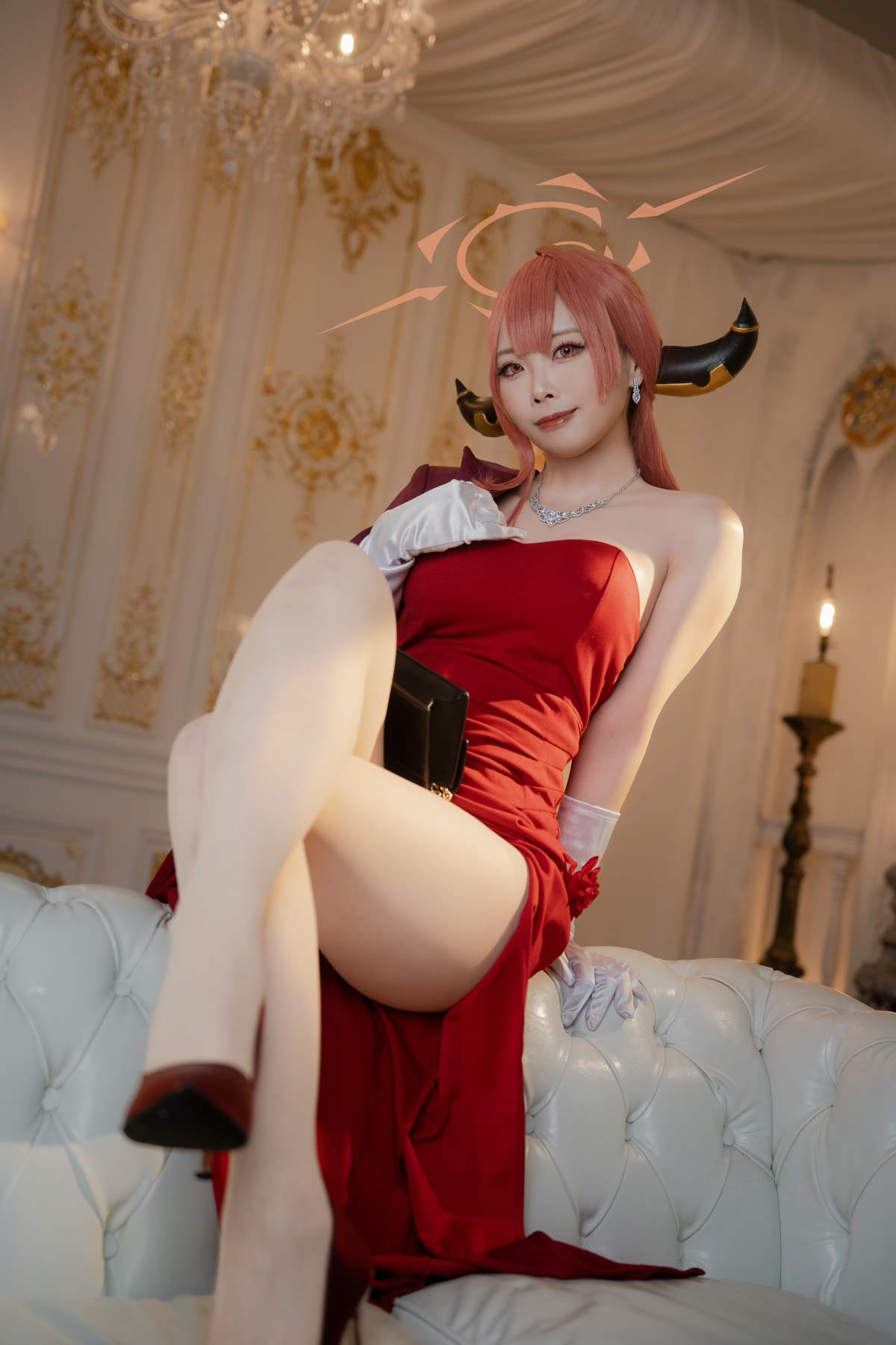Maou Mo – Rikuhachima Aru Cosplay-第1张