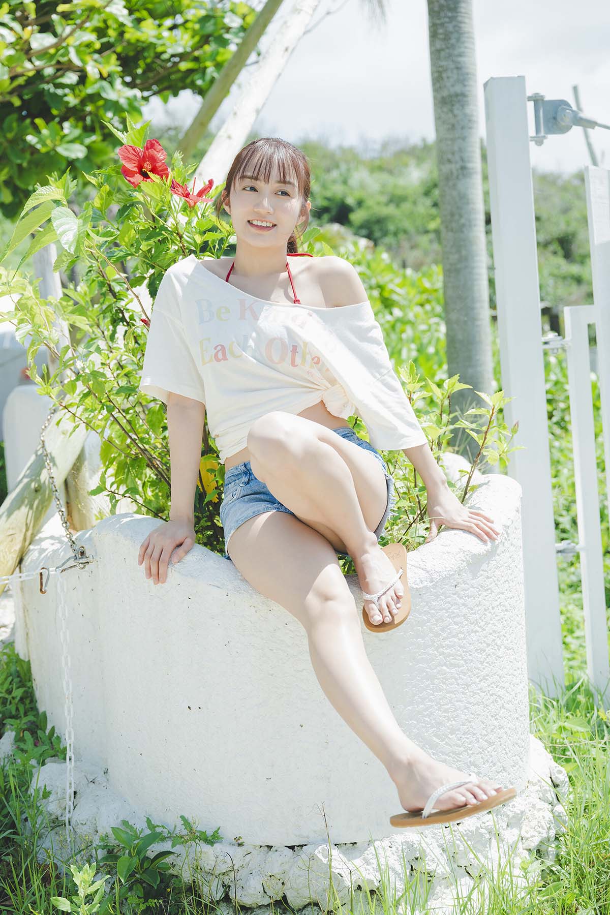 黒木ひかり – たまには海辺で Photobook-第2张