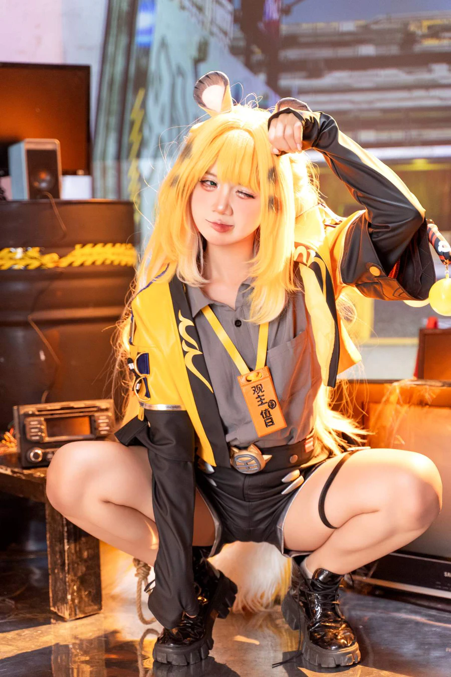 PoppaChan – Ju Fufu – ZZZ Cosplay-第1张