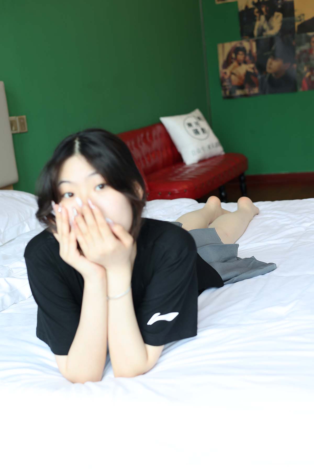 三禾摄影 NO.018 牛仔裤 百褶裙 肉丝 三禾摄影-第2张