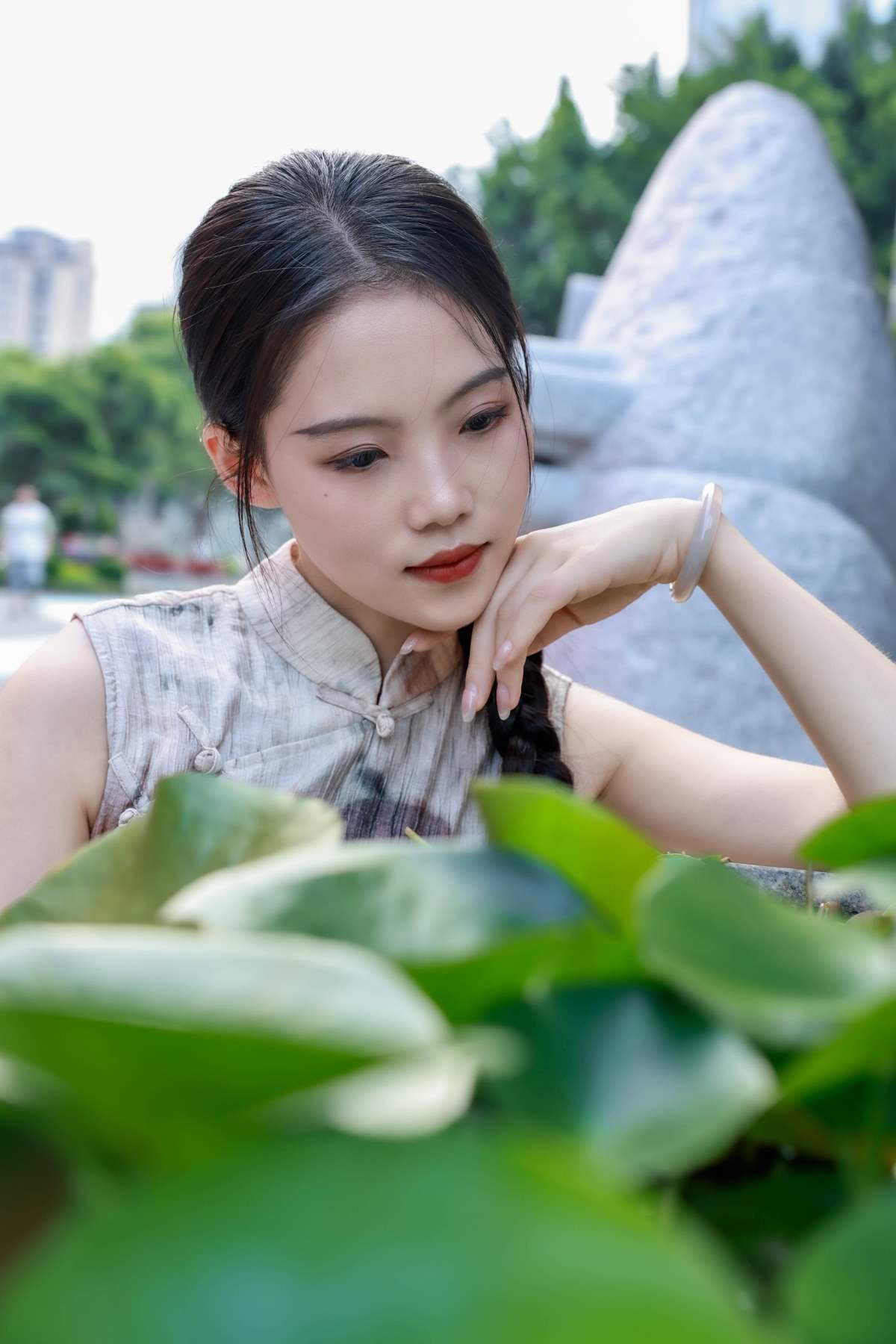 [YITUYU艺图语]2025.07.28 新中式古色旗袍写真 陈十二ing YITUYU艺图语-第1张