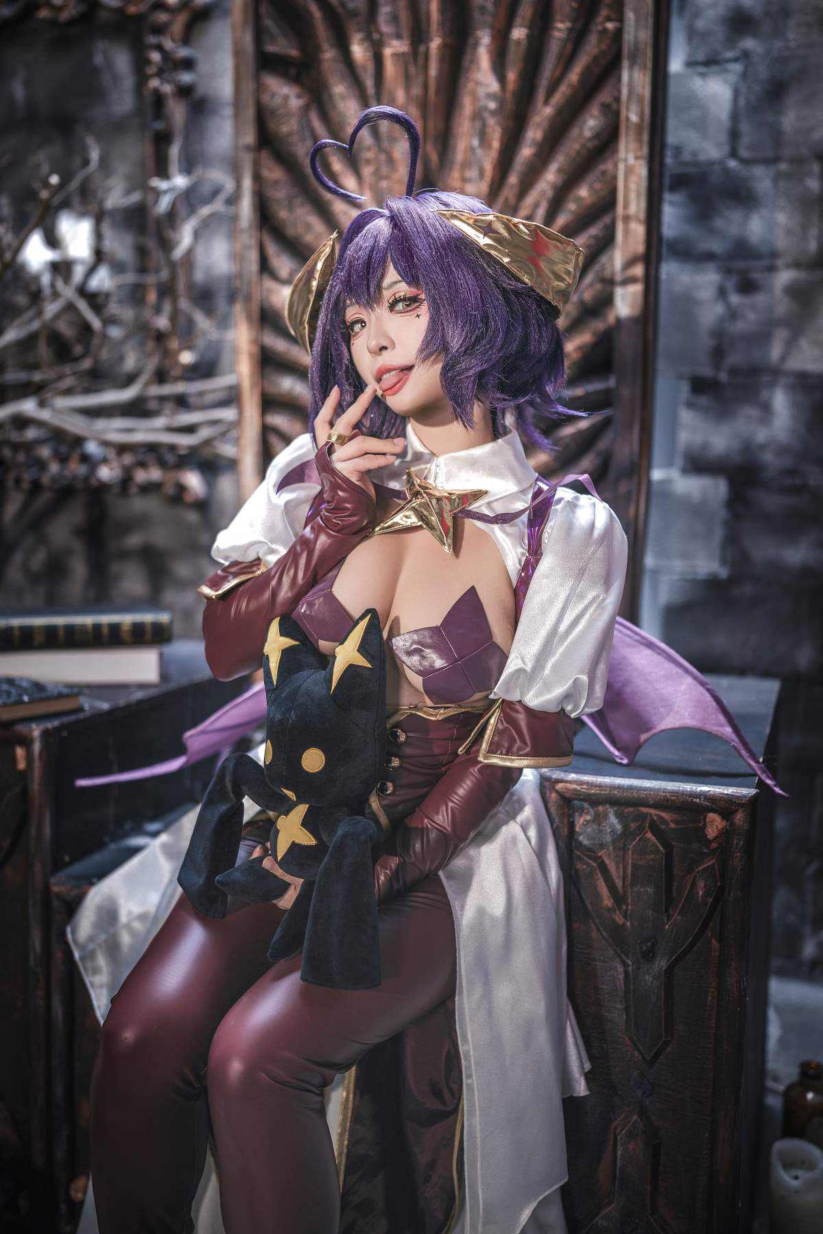 小和甜酒 & 橙风千雅 – 憧憬成为魔法少女 柊舞缇娜&杜乃可莉丝 Cosplay-第1张