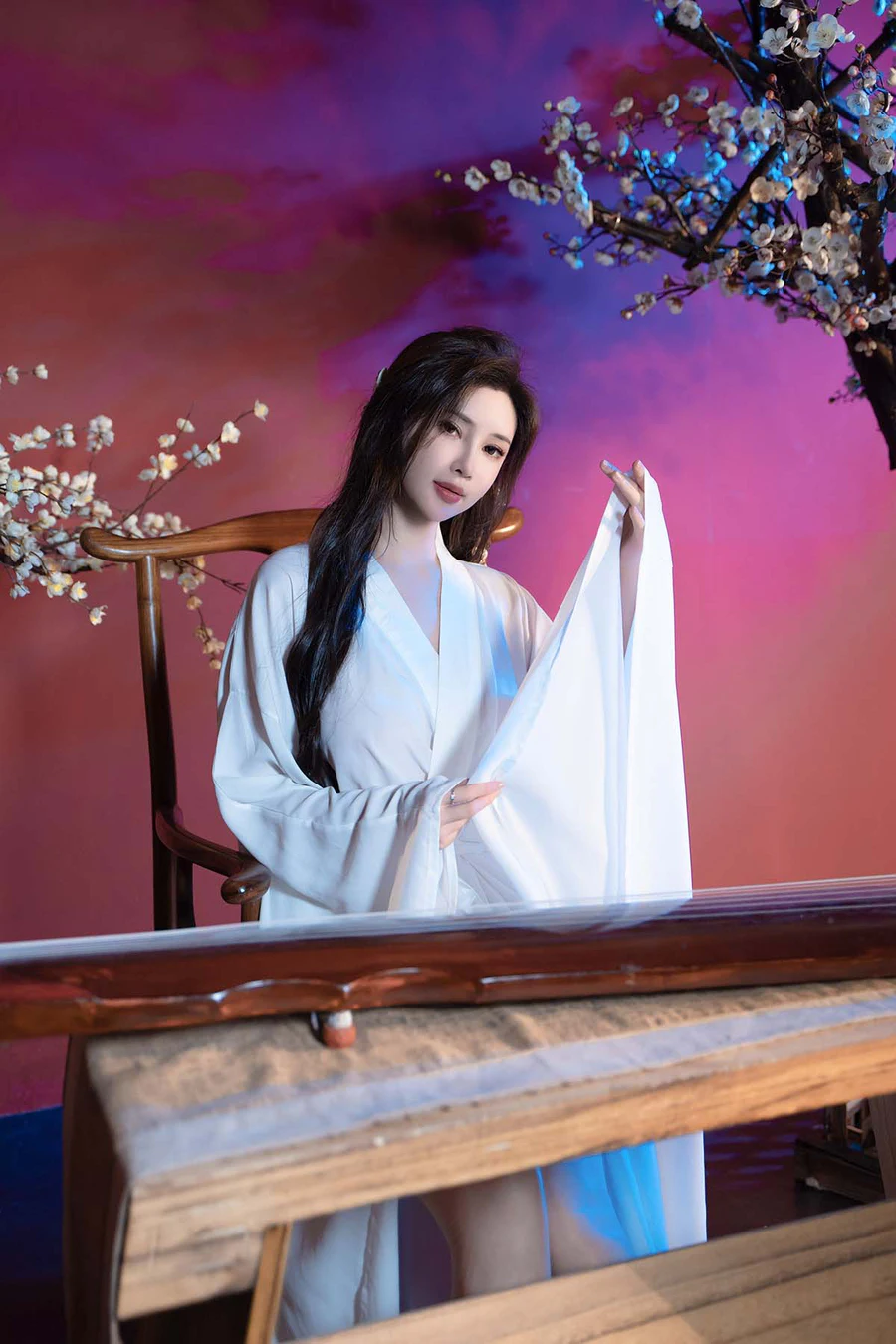 周妍希 – 白衣仙子 JPJX极品精选-第1张