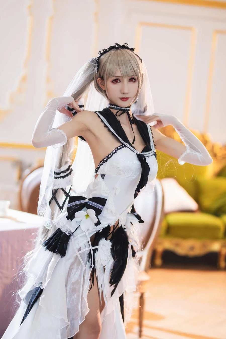 masaki雅祈 – 碧蓝航线 可畏礼服 Cosplay-第1张