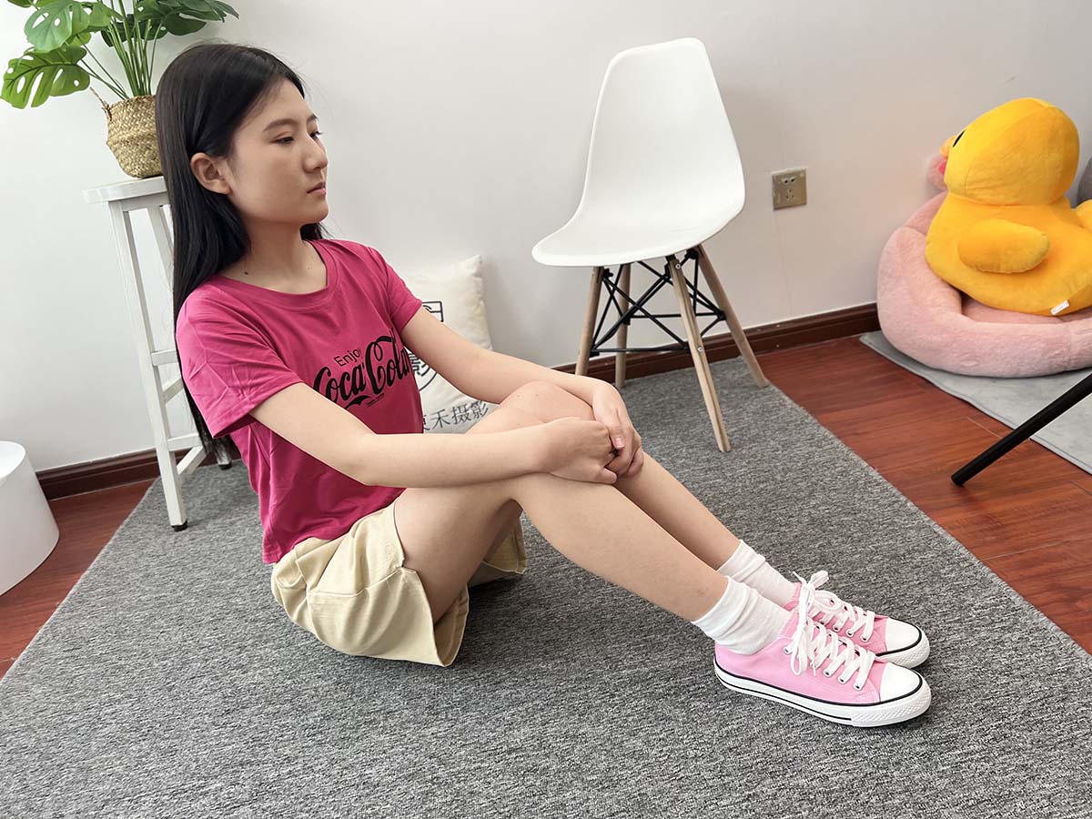 三禾摄影 NO.025 休闲短裤 棉袜 帆布鞋 三禾摄影-第2张