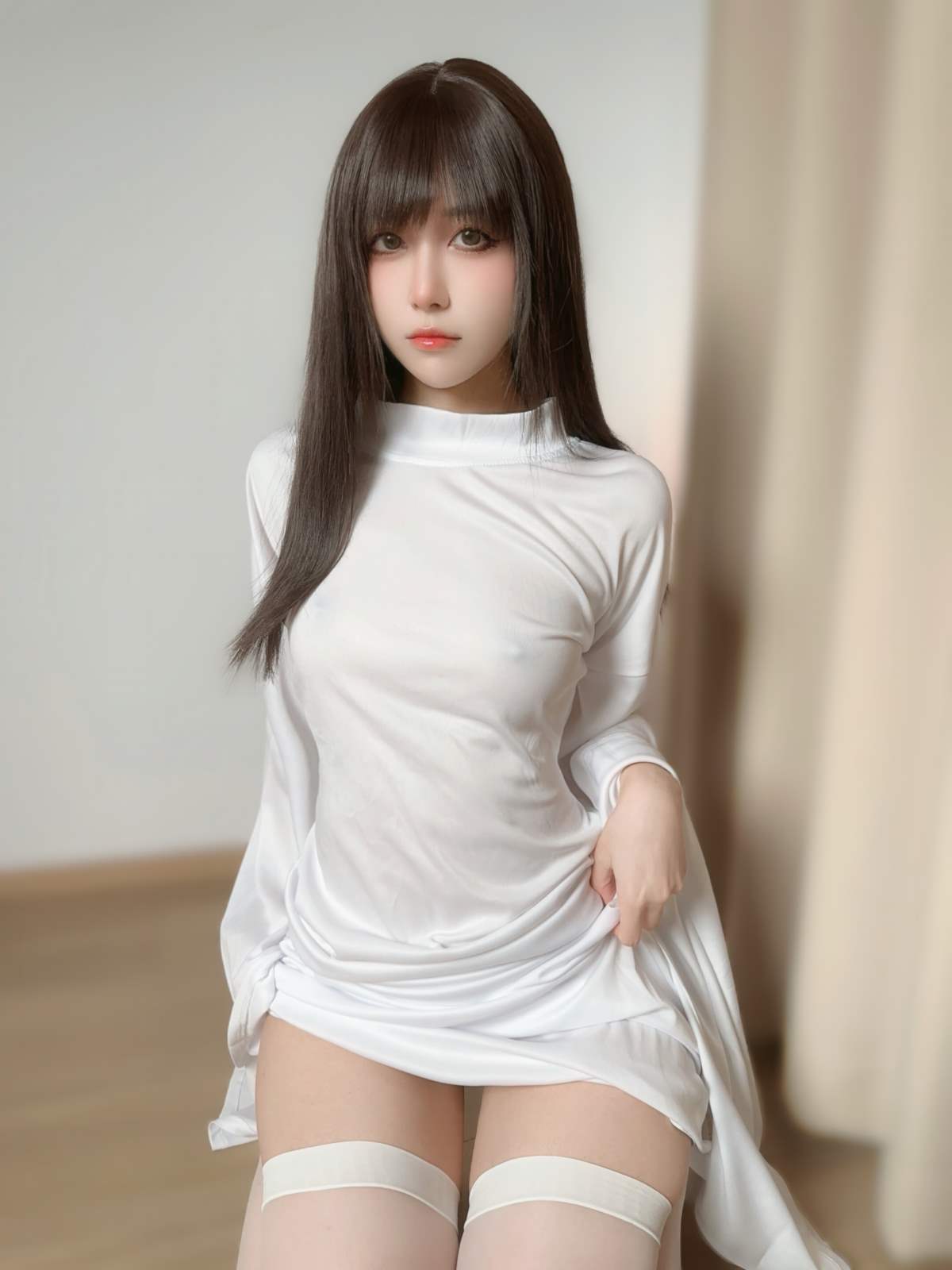 布丁大法 – 万圣节 幽灵小姐 Cosplay-第1张