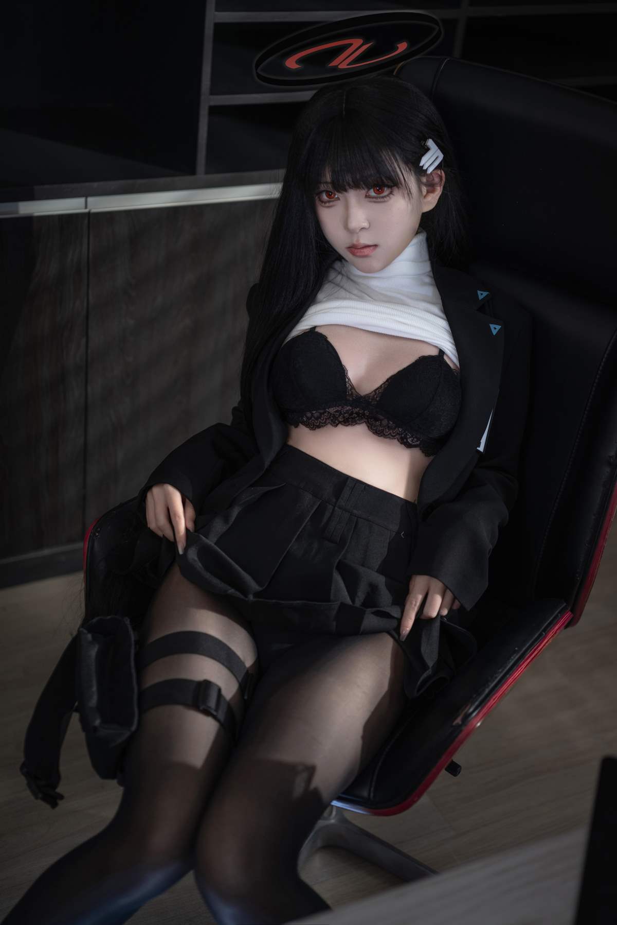 矢量鱼 – 蔚蓝档案 调月莉音 Cosplay-第1张