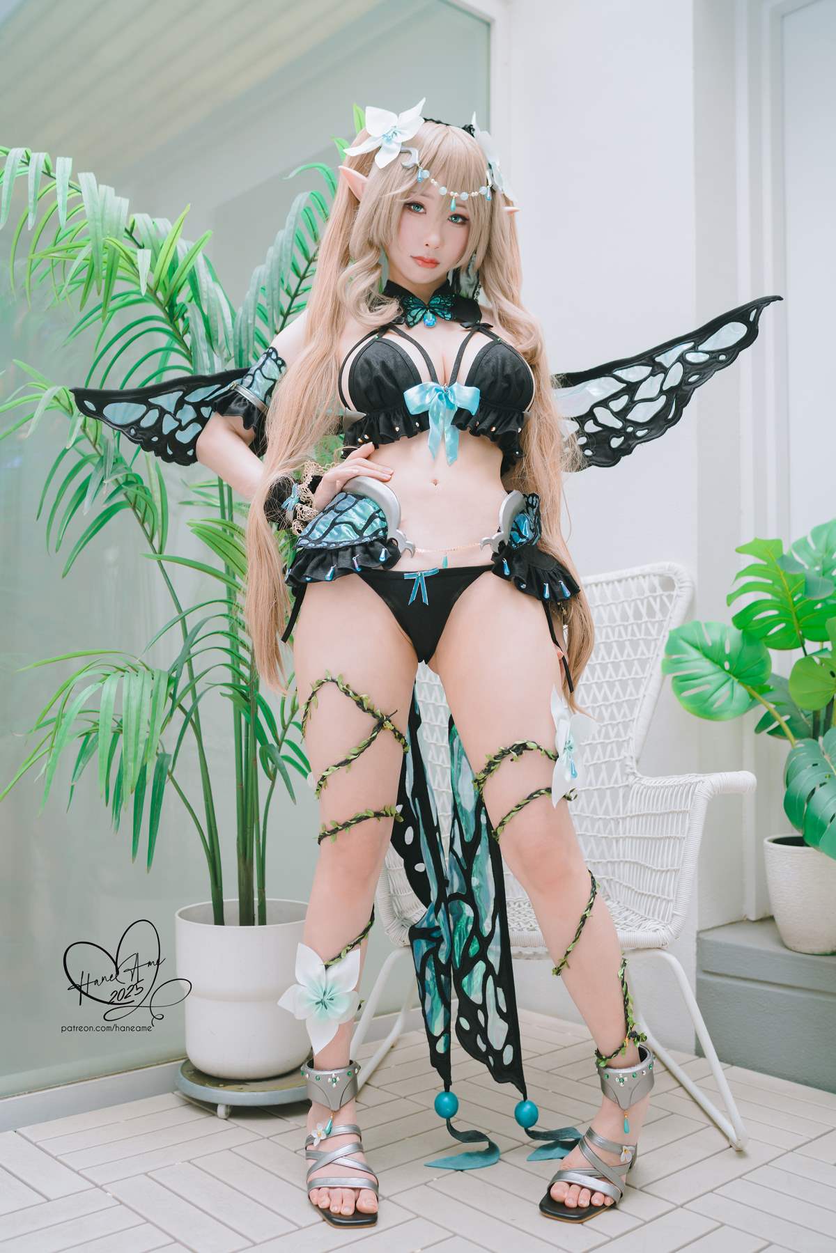 Hane Ame 雨波写真 – 精灵村 第九村人 Cosplay-第1张