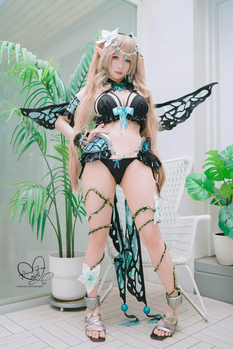 Hane Ame 雨波写真 – 精灵村 第九村人 Cosplay-第1张