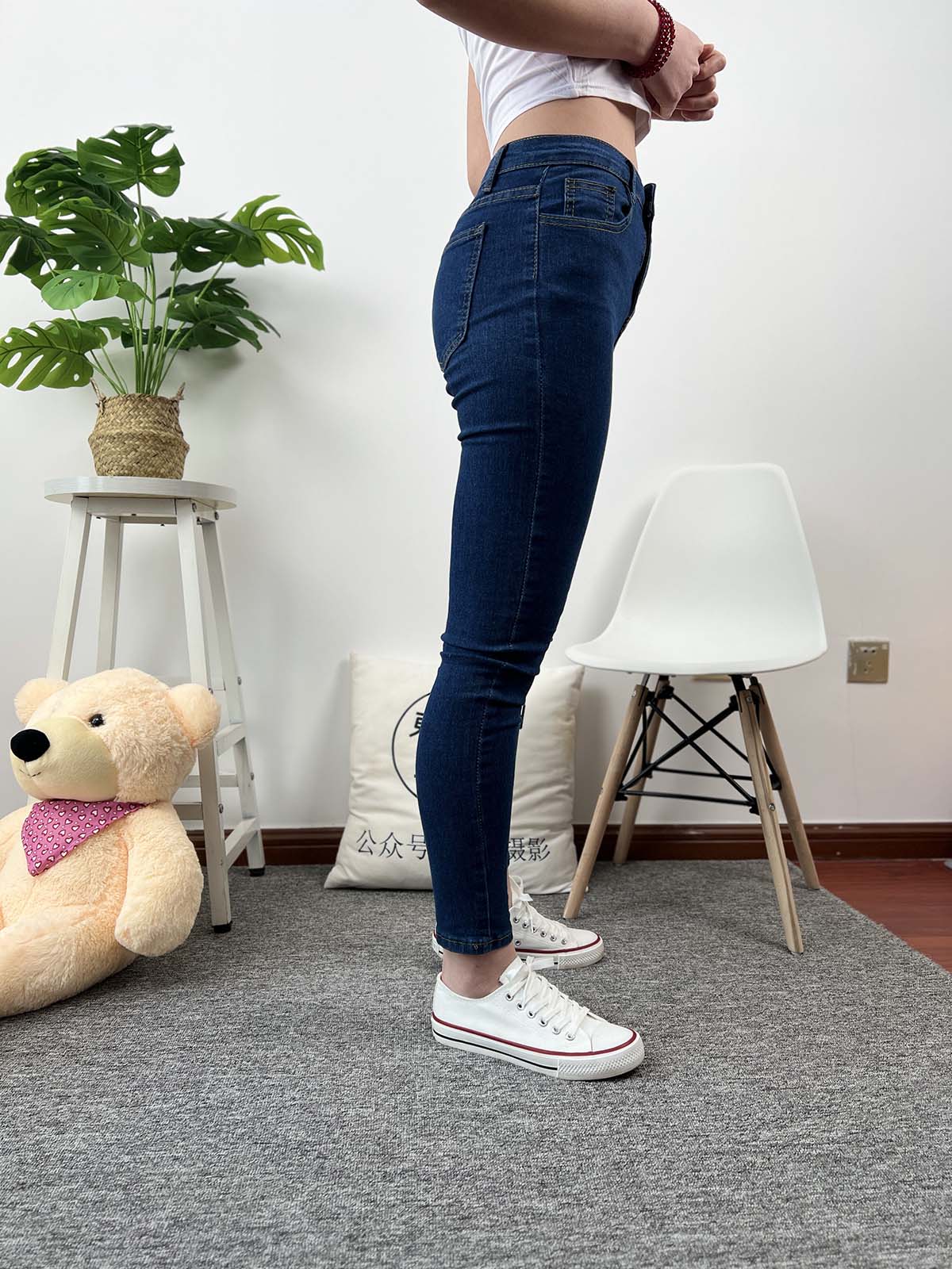 三禾摄影 NO.030 牛仔裤 棉袜 帆布鞋 高跟 三禾摄影-第2张