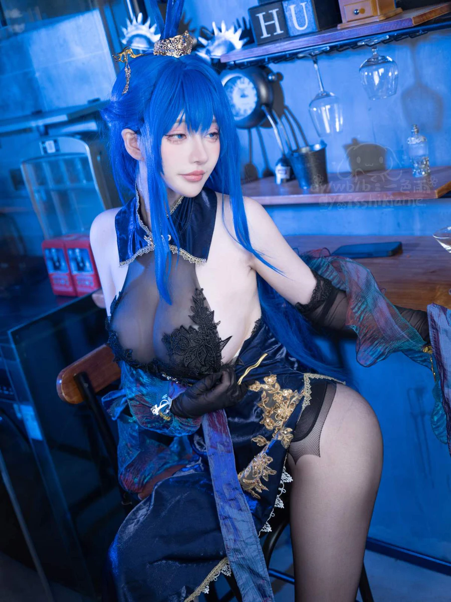 一色雨 – 新泽西 月下起舞 Cosplay-第1张