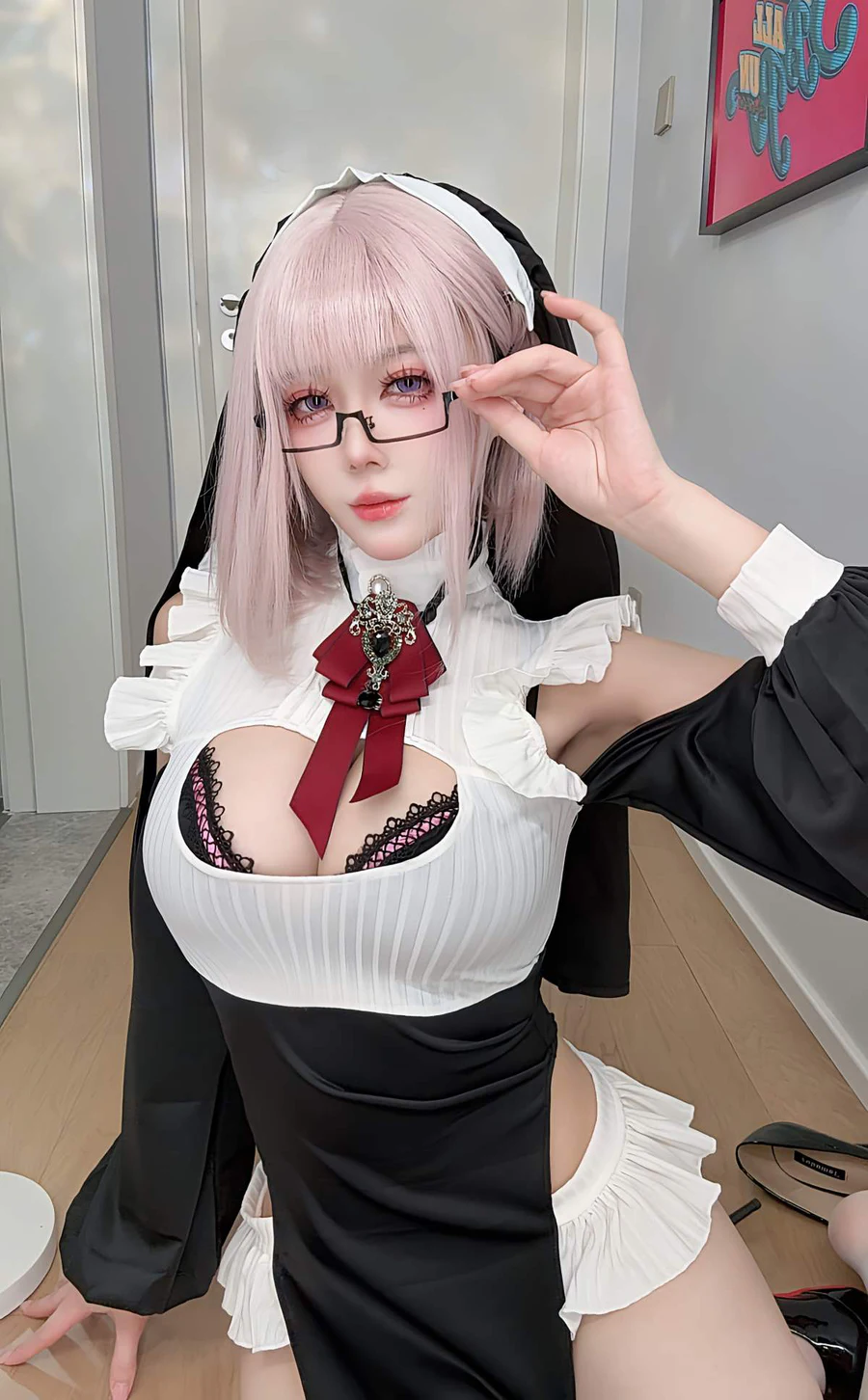 九言 – 修女2.0 Cosplay-第1张