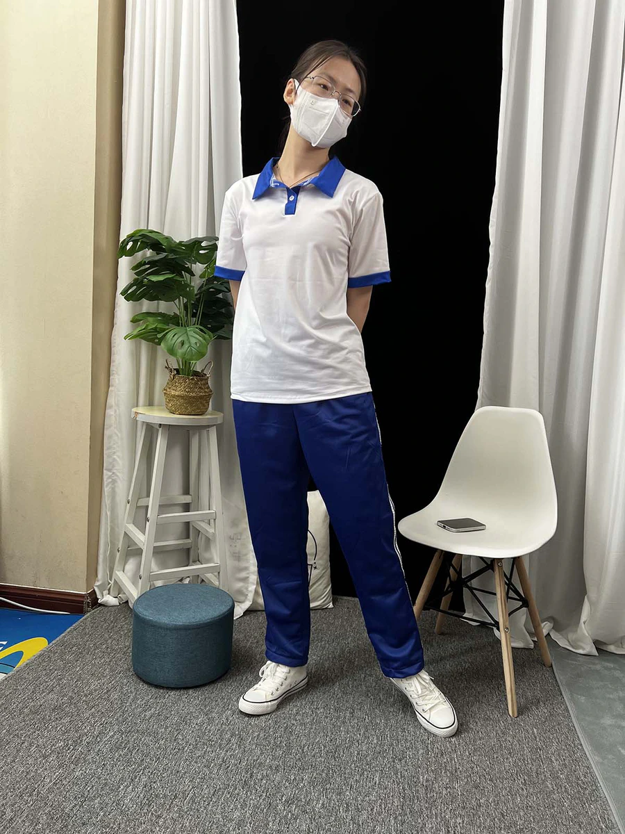 三禾摄影 NO.034 校服 棉袜 帆布鞋 三禾摄影-第2张