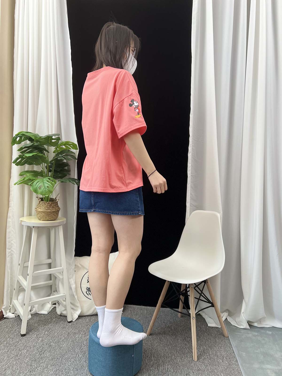 三禾摄影 NO.035 牛仔裙 棉袜 小白鞋 三禾摄影-第2张