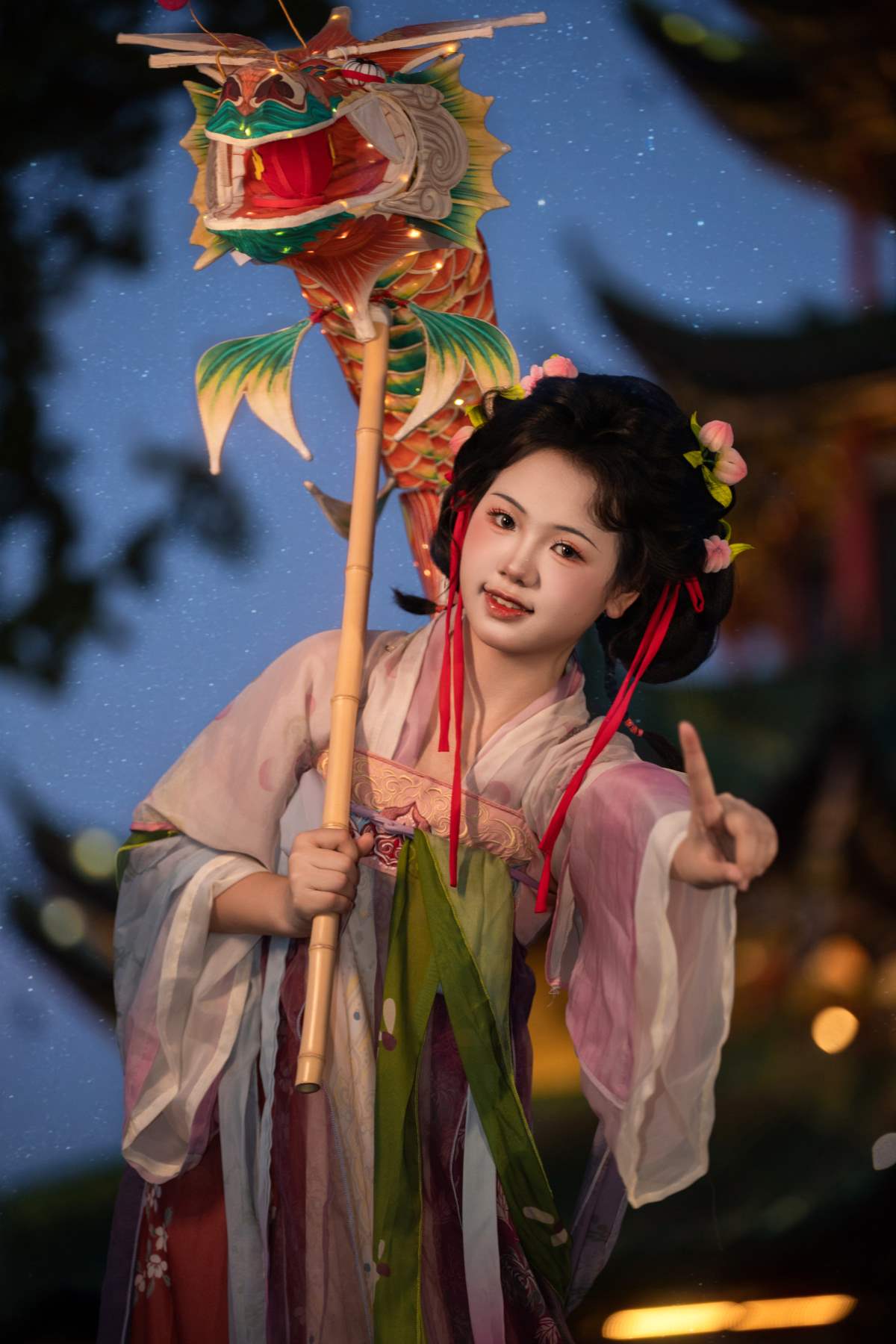 [YITUYU艺图语]2025.08.09 锦鲤-夜景 糯米小团子 YITUYU艺图语-第1张