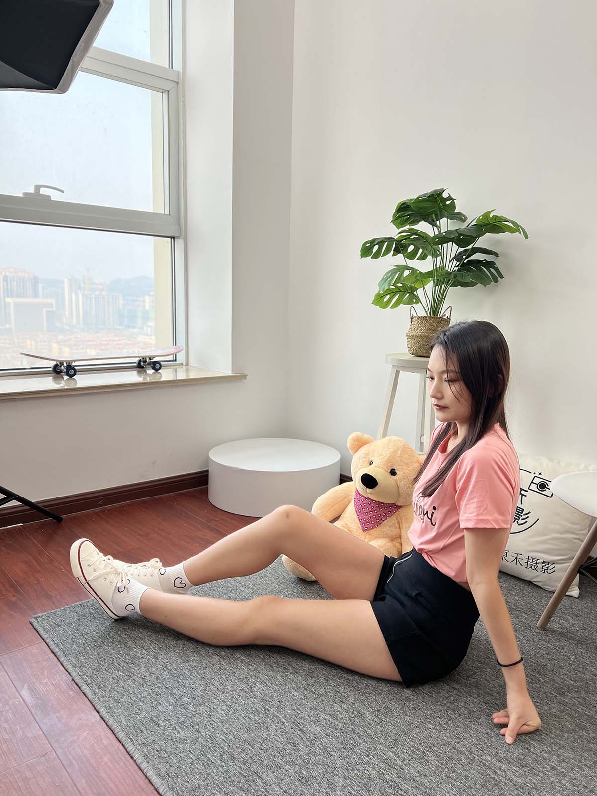 三禾摄影 NO.037 休闲短裤 棉袜 帆布鞋 三禾摄影-第2张