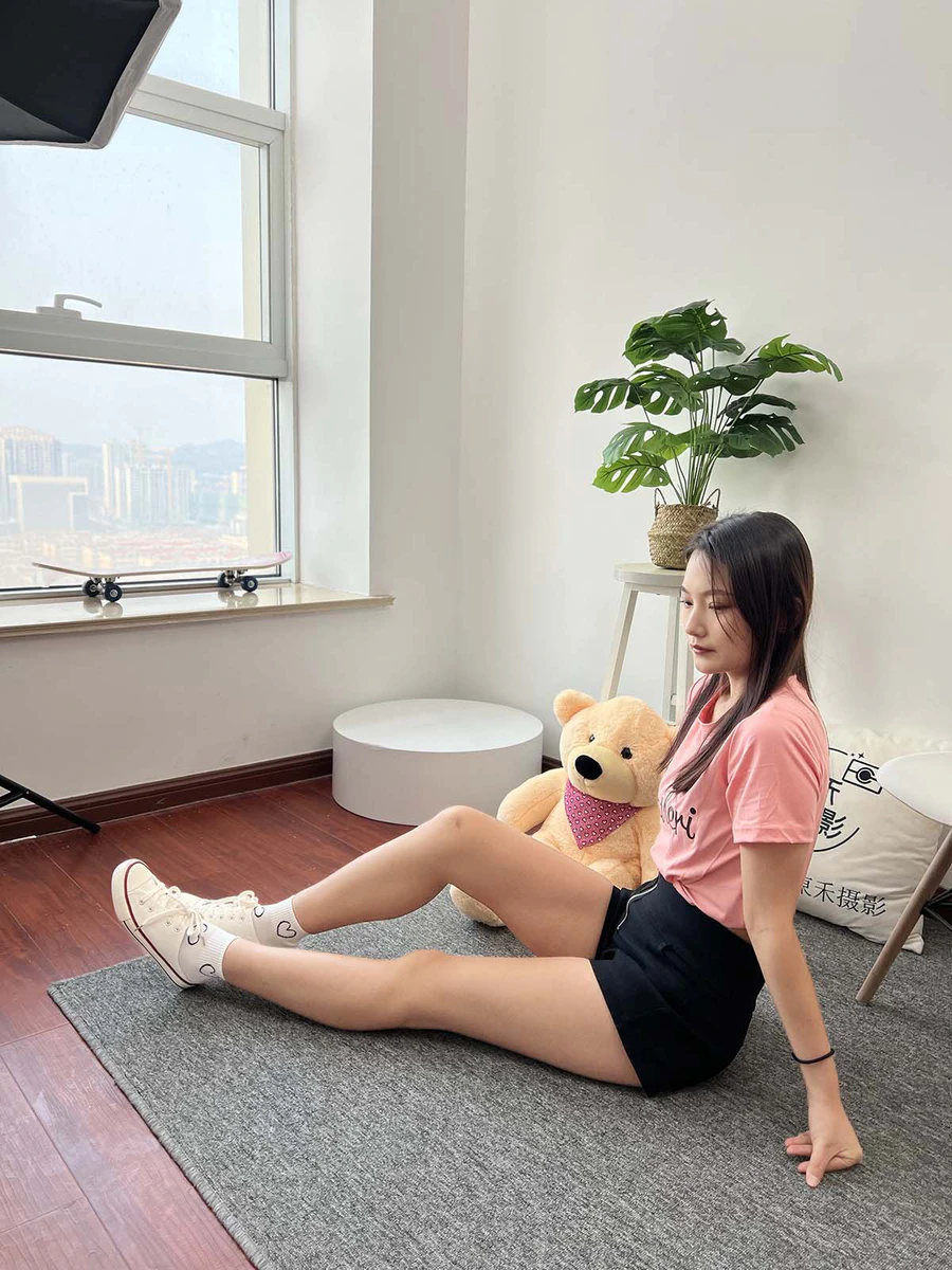 三禾摄影 NO.037 休闲短裤 棉袜 帆布鞋 三禾摄影-第2张