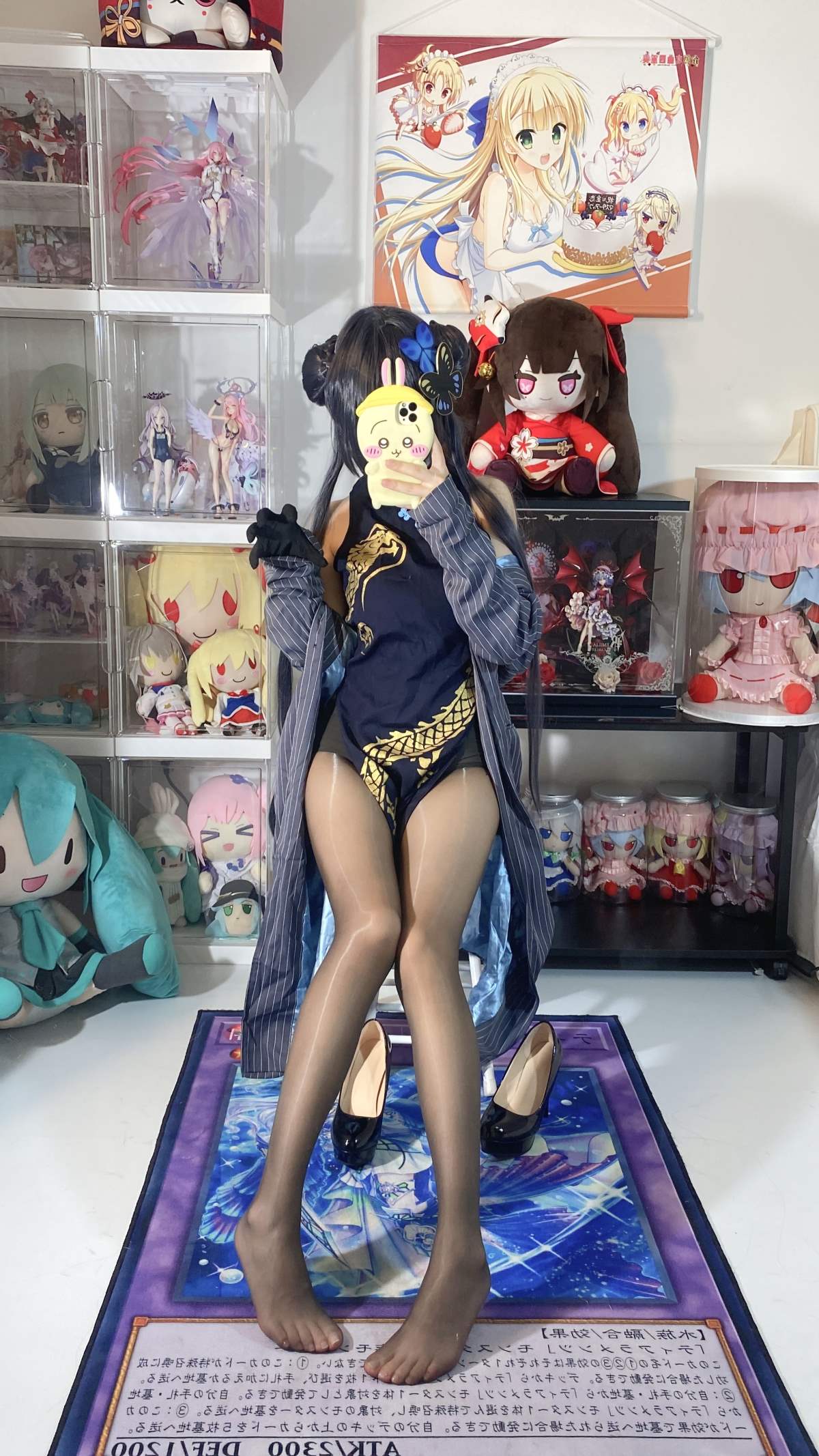 白栎Shirly – 蔚蓝档案 龙华妃咲 Cosplay-第1张