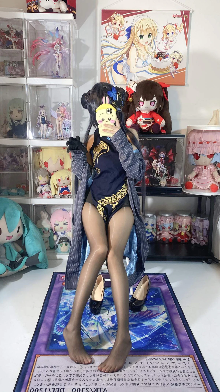 白栎Shirly – 蔚蓝档案 龙华妃咲 Cosplay-第1张