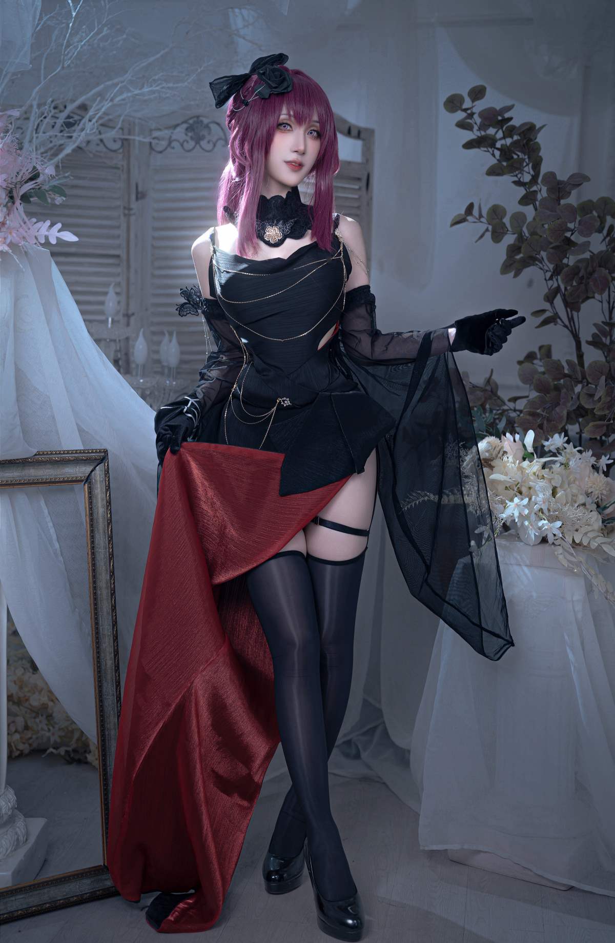 是夙卿呀 – 崩坏星穹铁道 卡芙卡 Cosplay-第1张